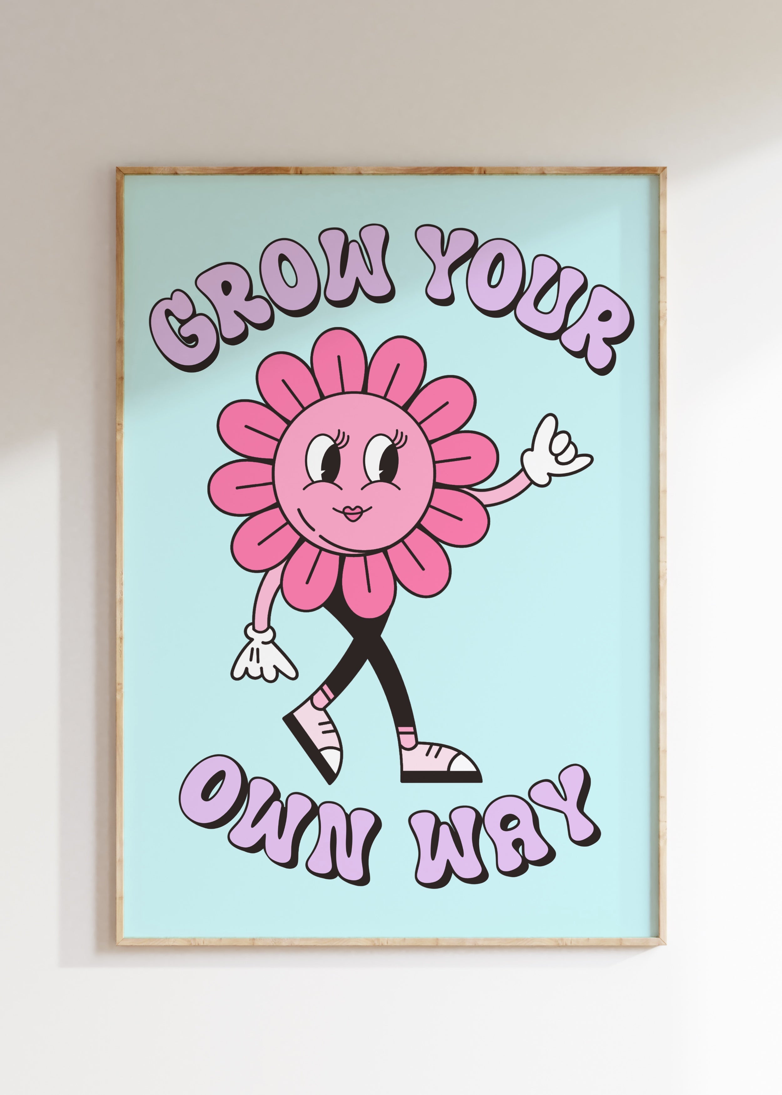 Grow Your Own Way Art Print