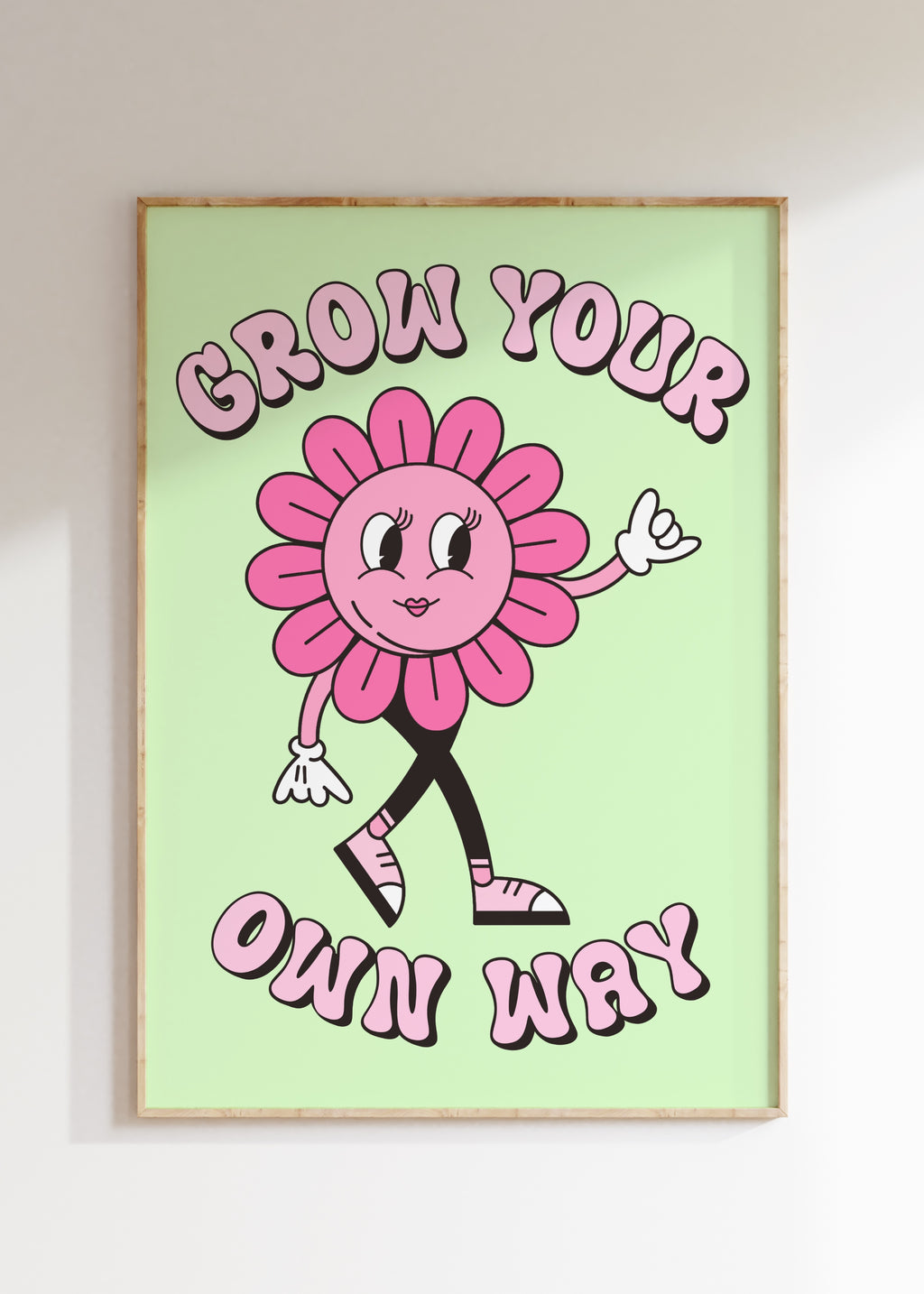 Grow Your Own Way Art Print