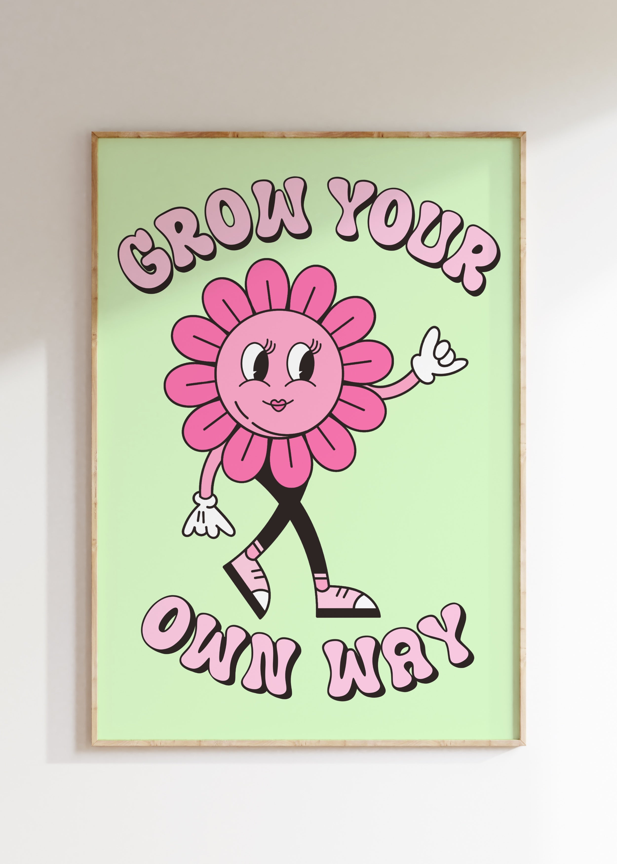 Grow Your Own Way Art Print