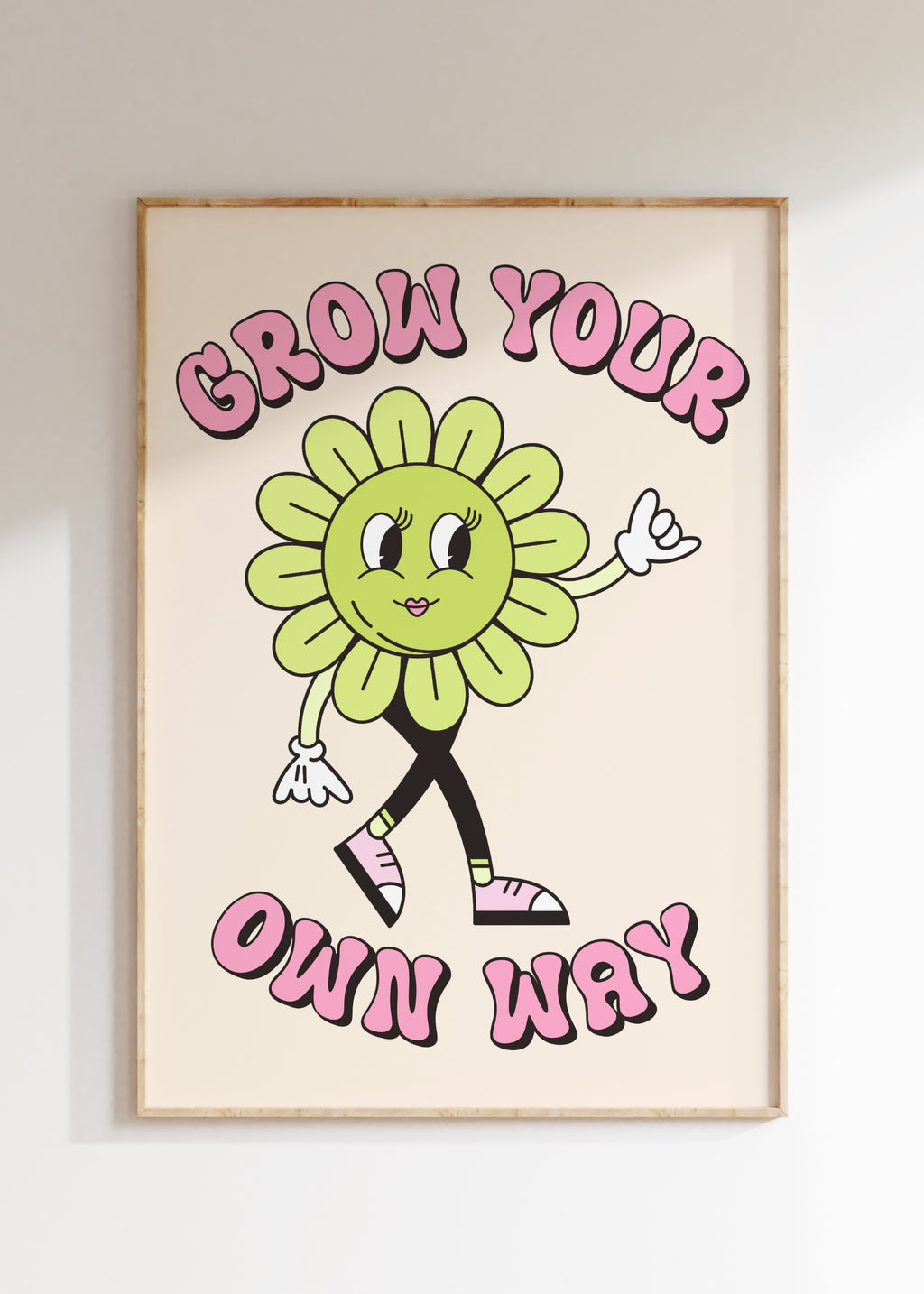 Grow Your Own Way Art Print