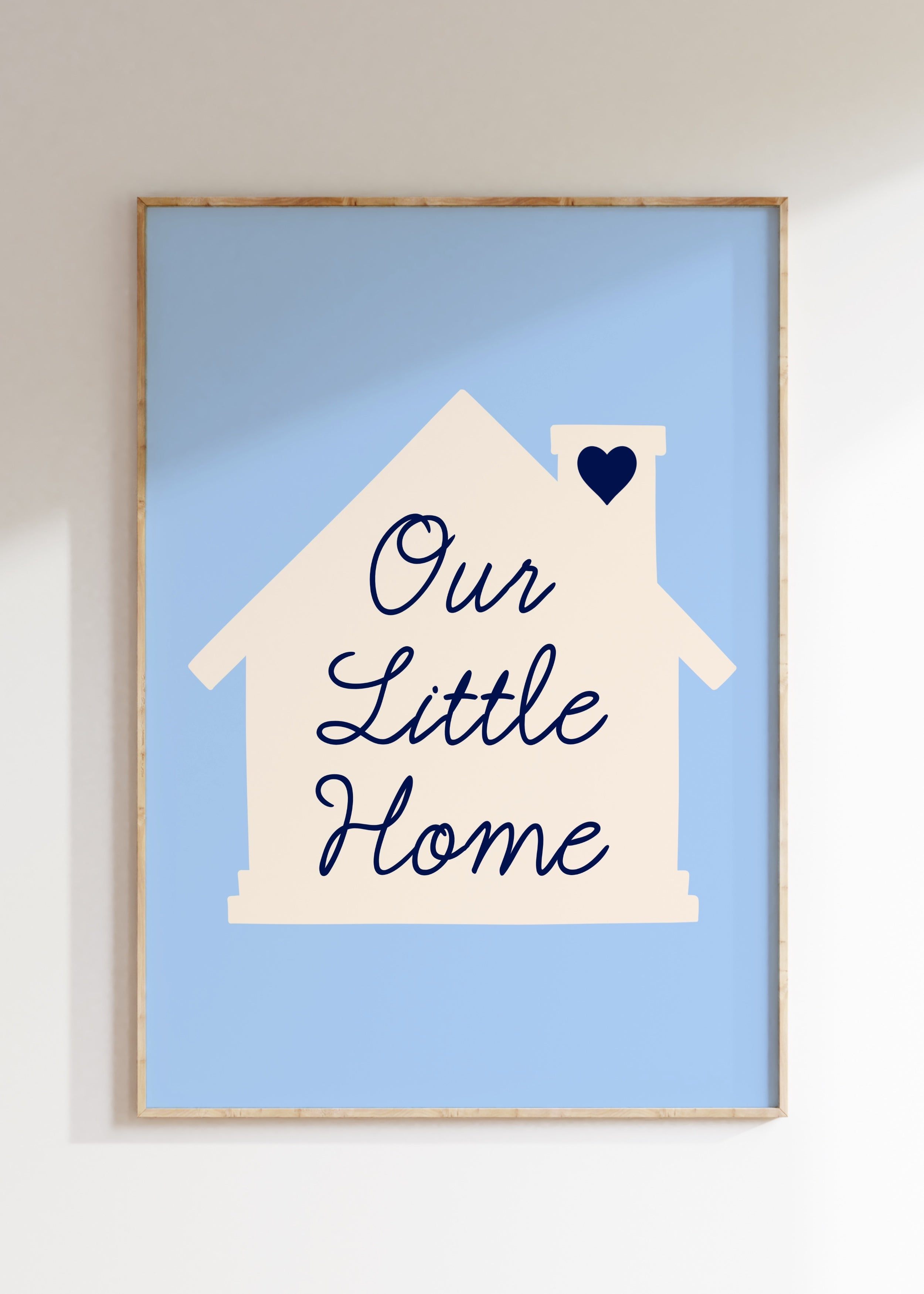 Our Little Home Art Print