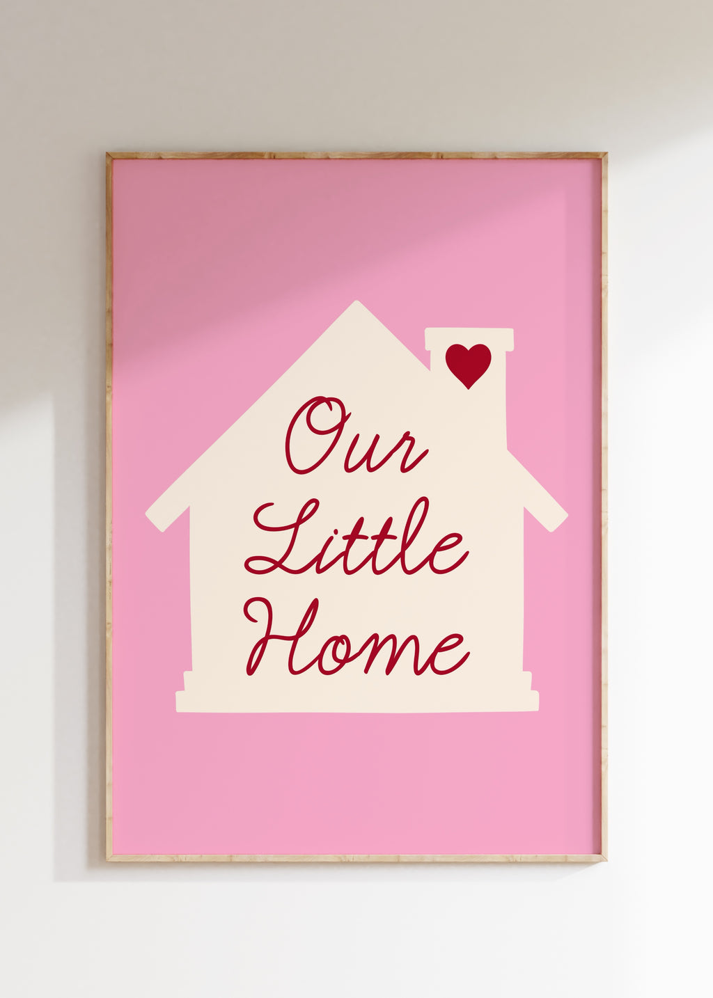 Our Little Home Art Print