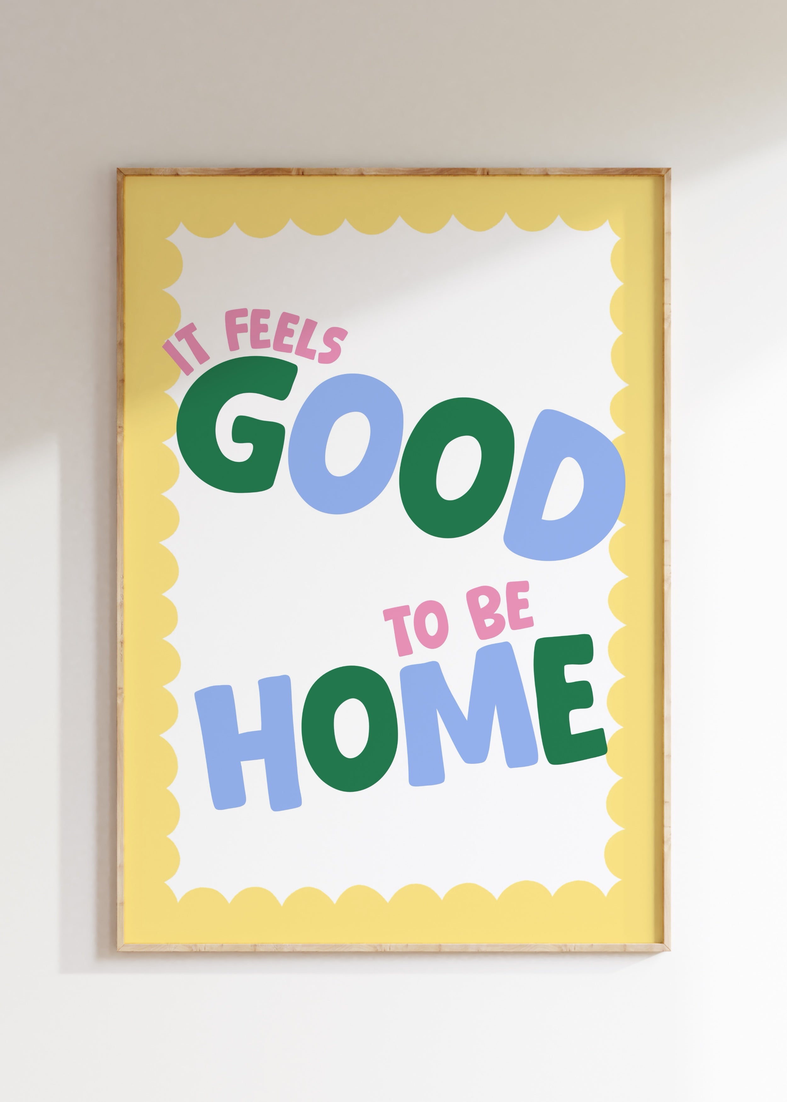 Good To Be Home Art Print