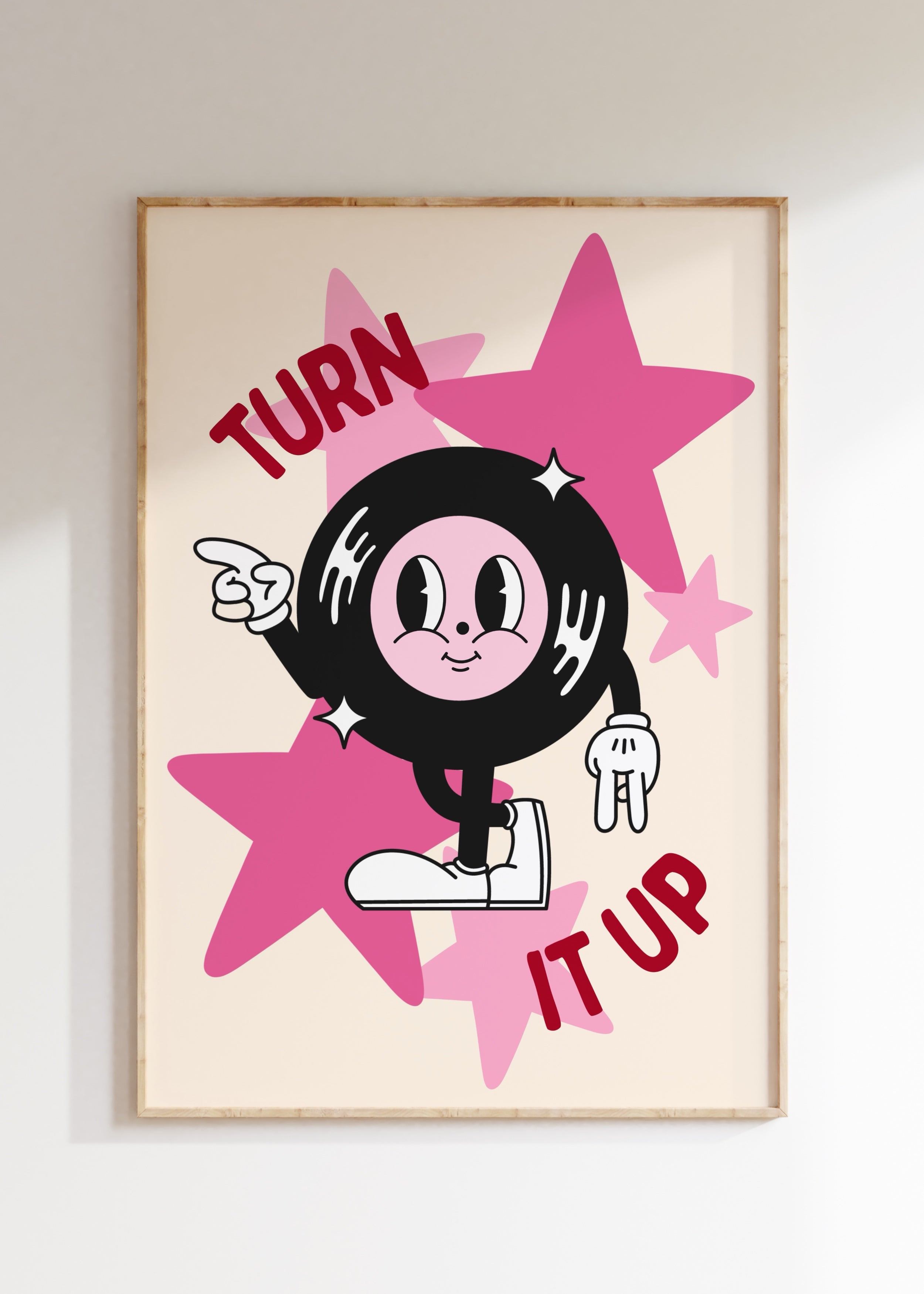 Turn It Up Art Print