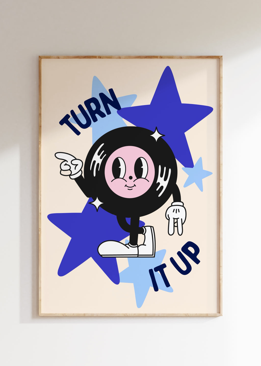 Turn It Up Art Print