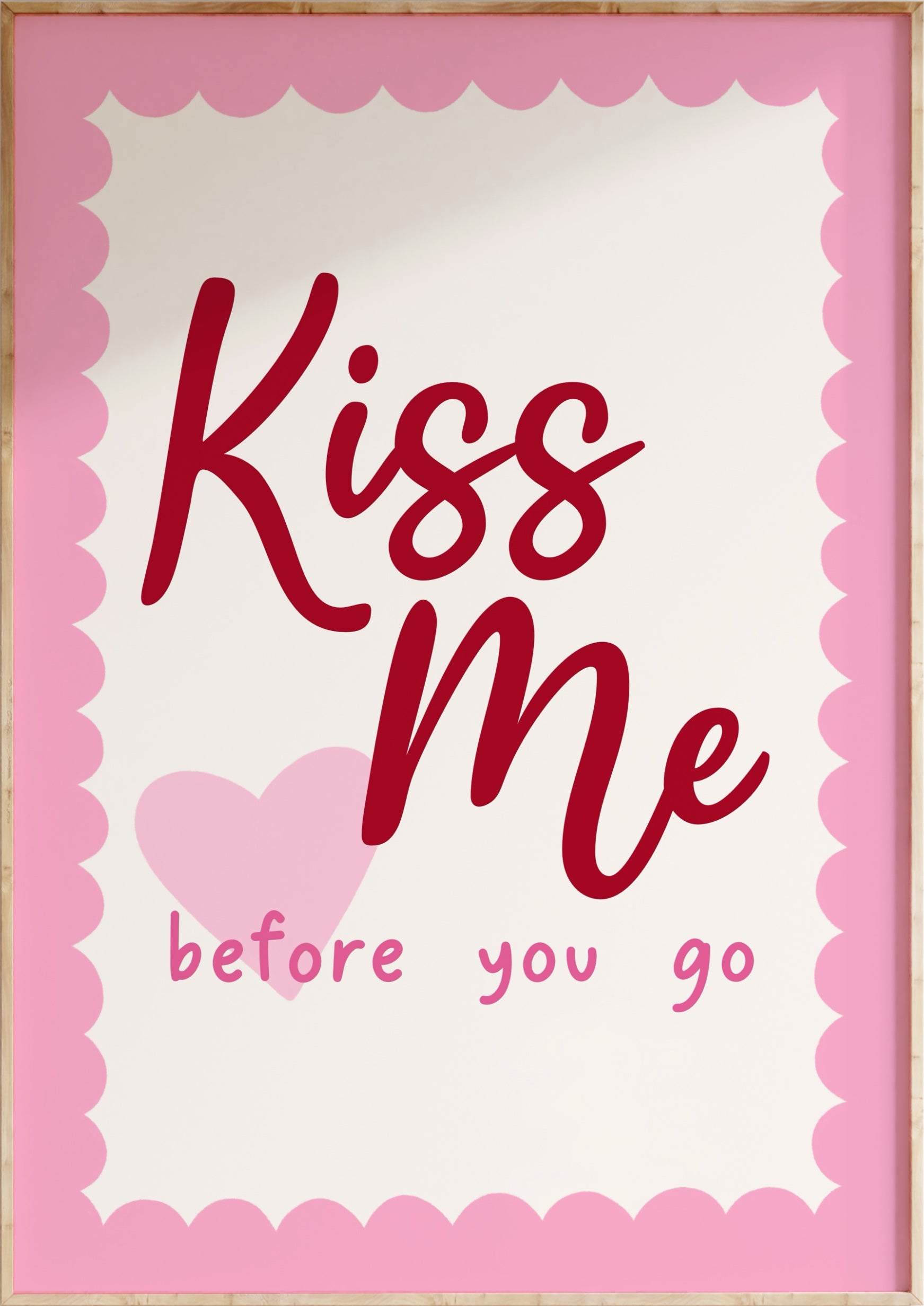 Kiss Me Art Print