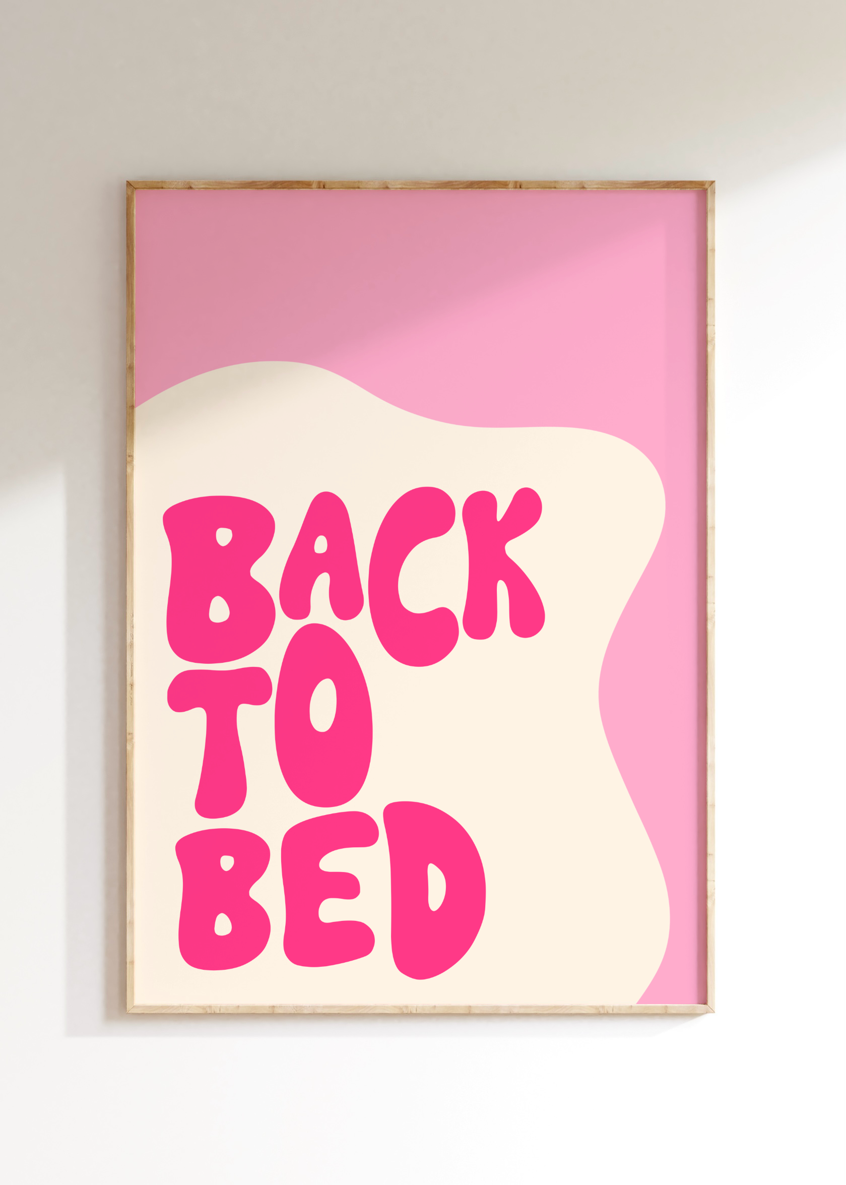 Back To Bed Art Print