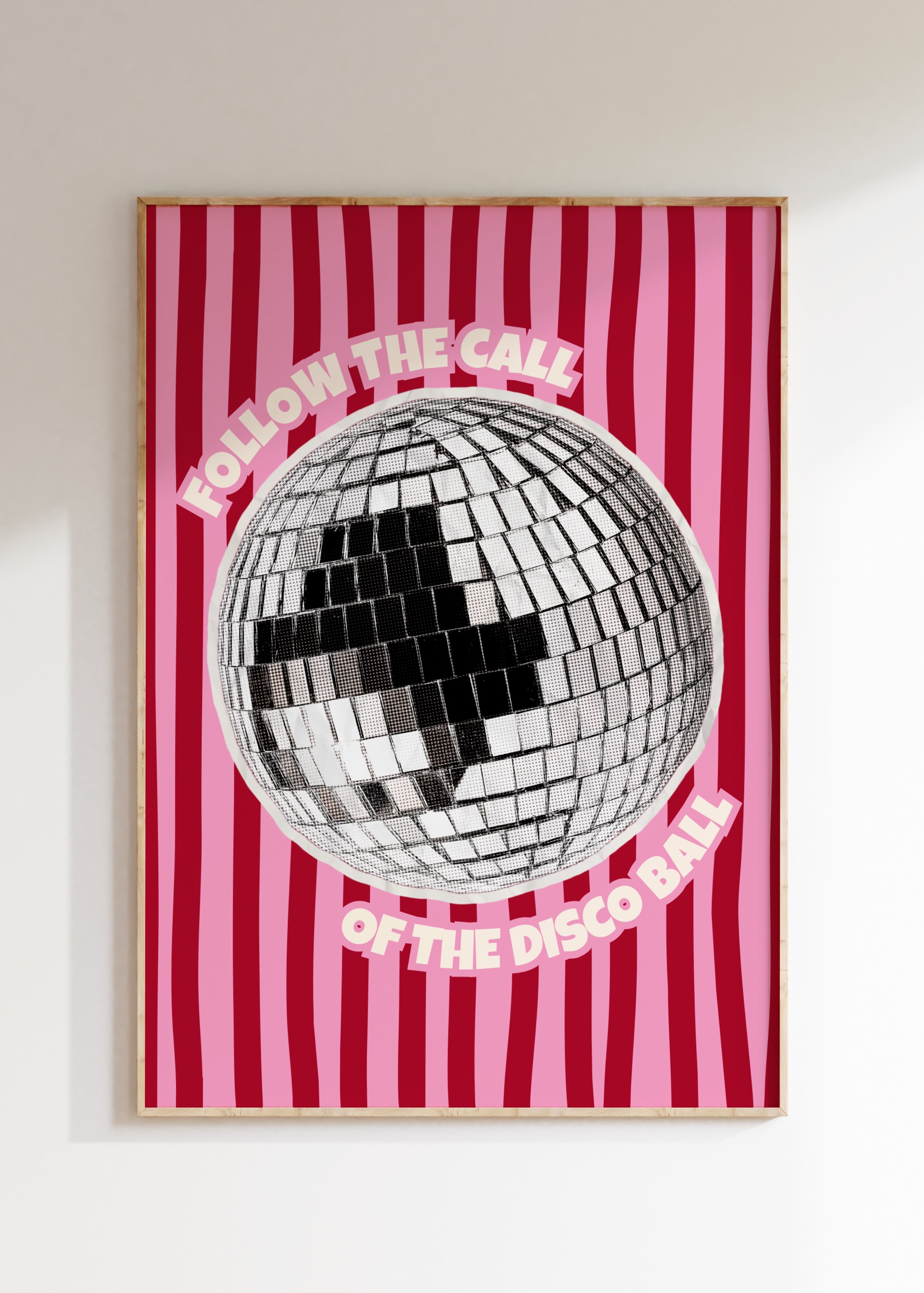 Disco Ball Art Print