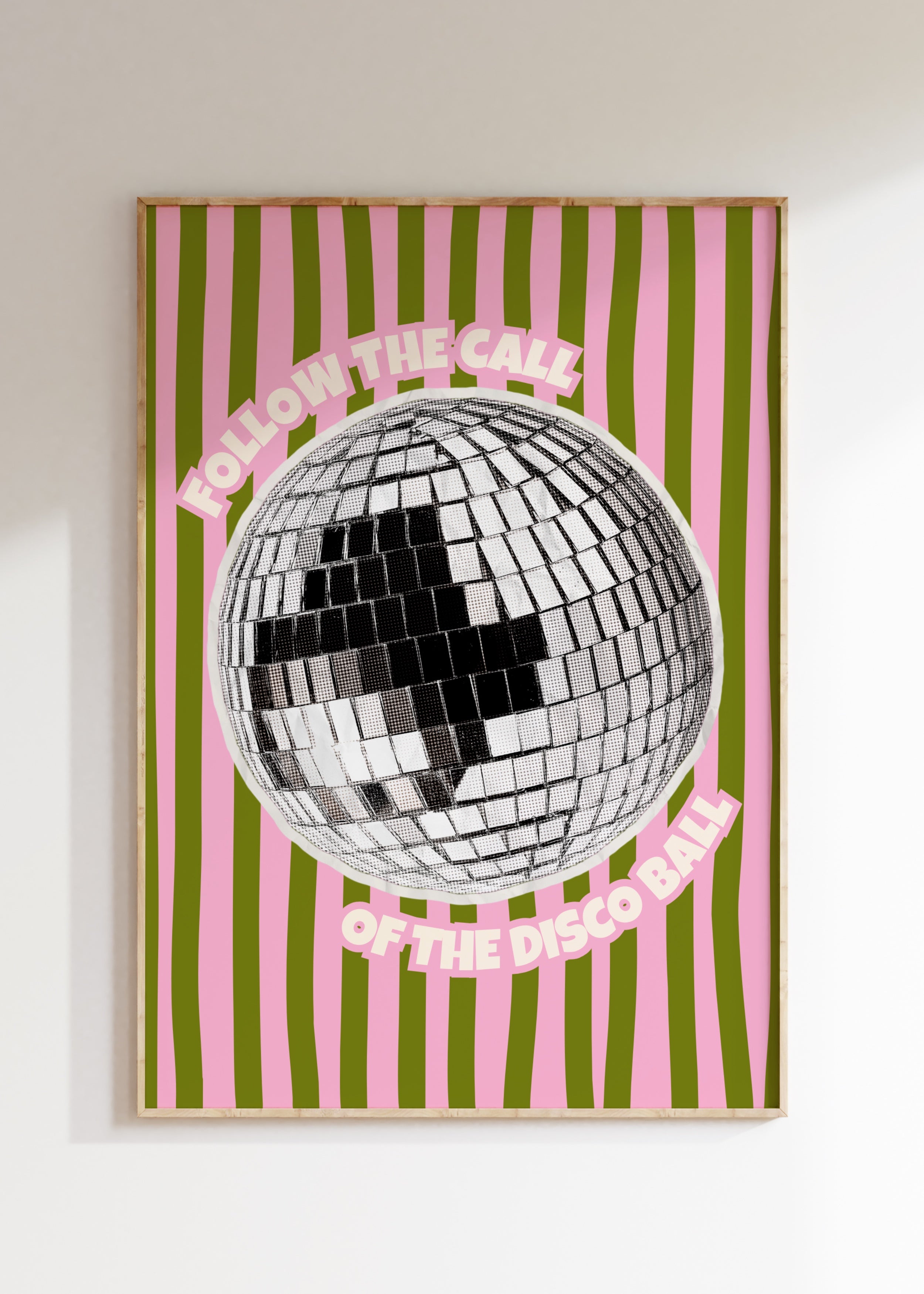 Disco Ball Art Print