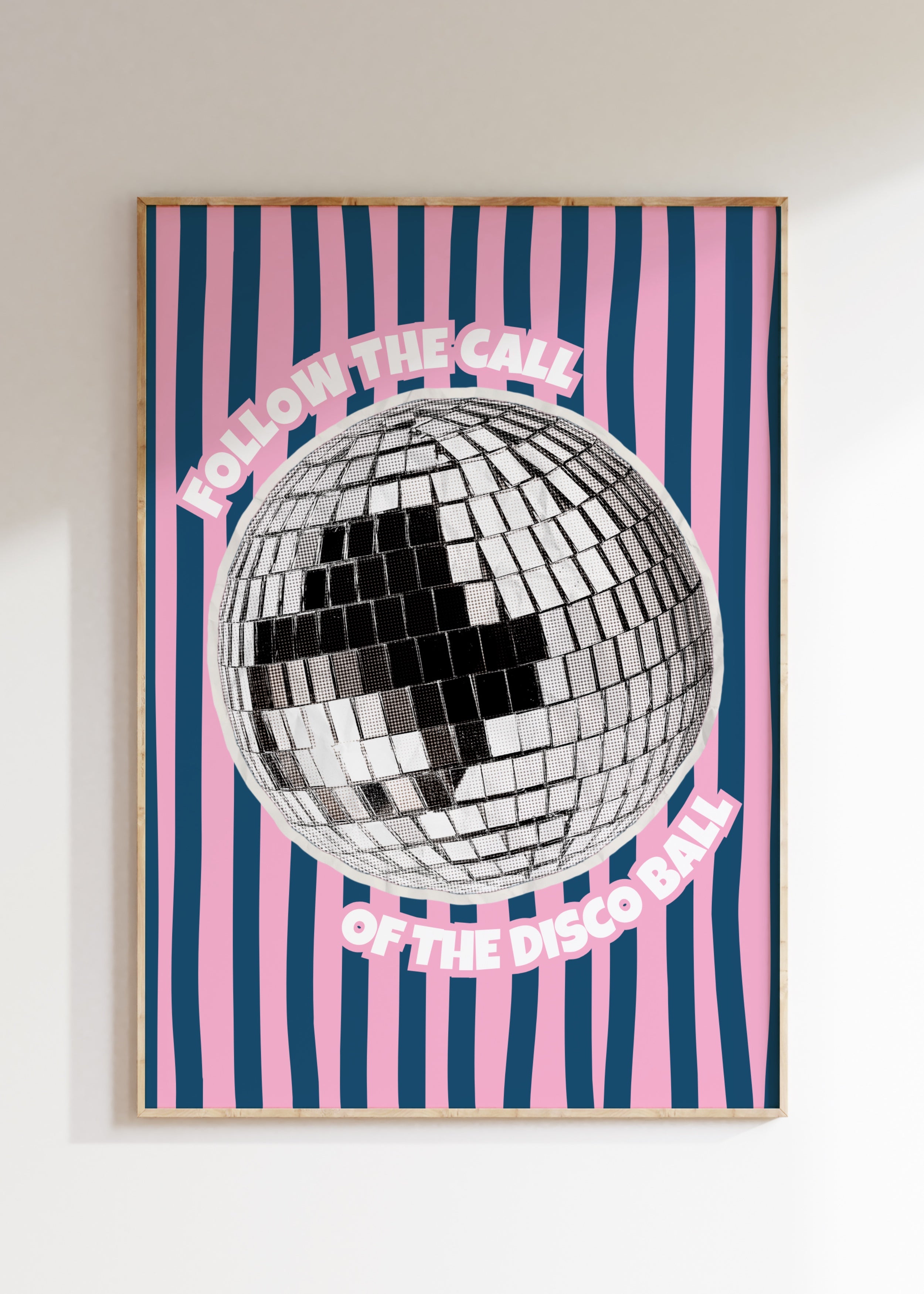 Disco Ball Art Print