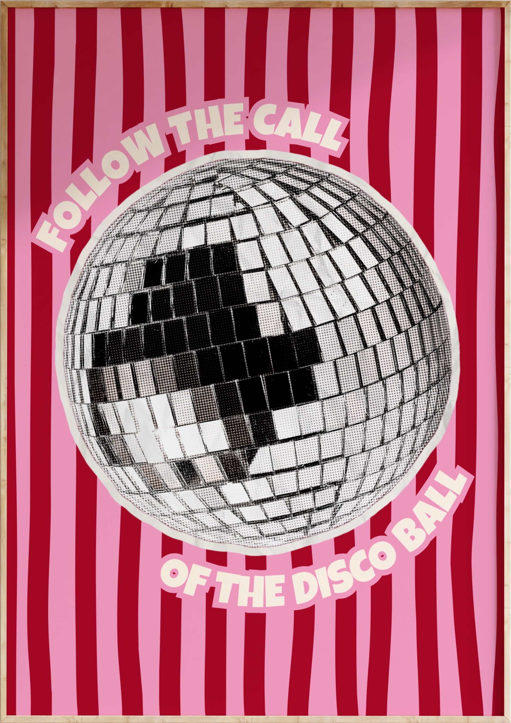 Disco Ball Art Print