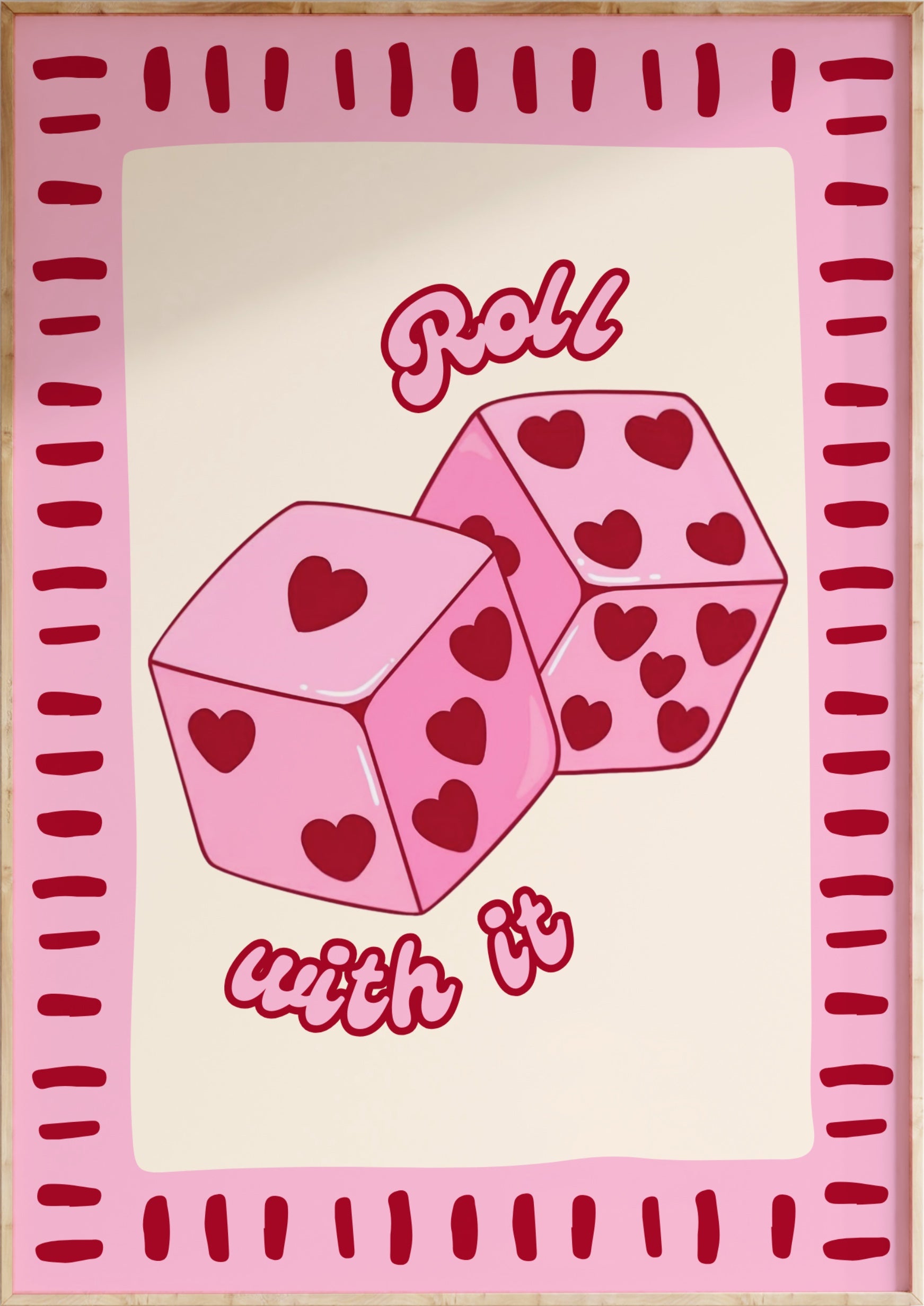 Roll With It Art Print