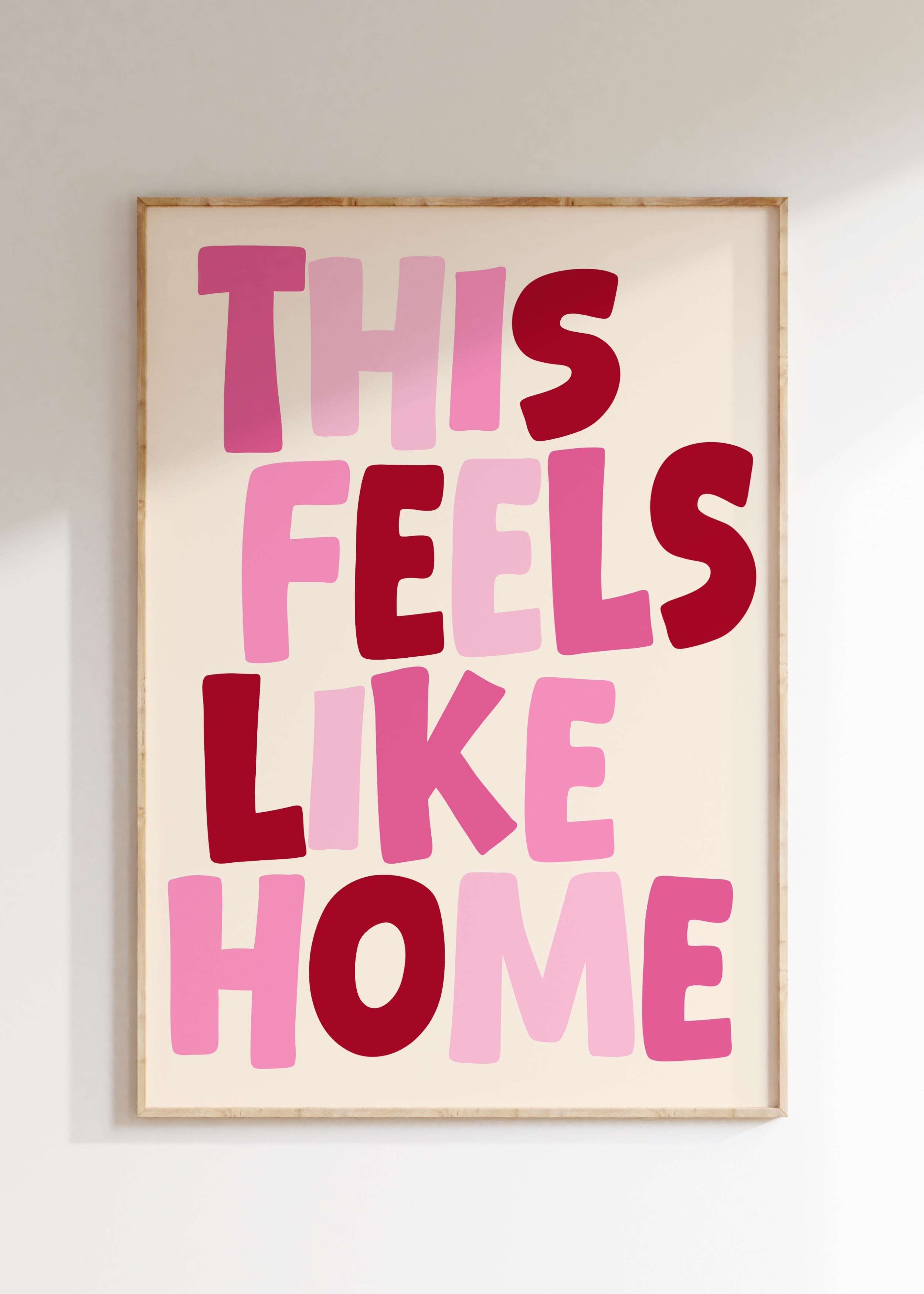 Feels Like Home Art Print