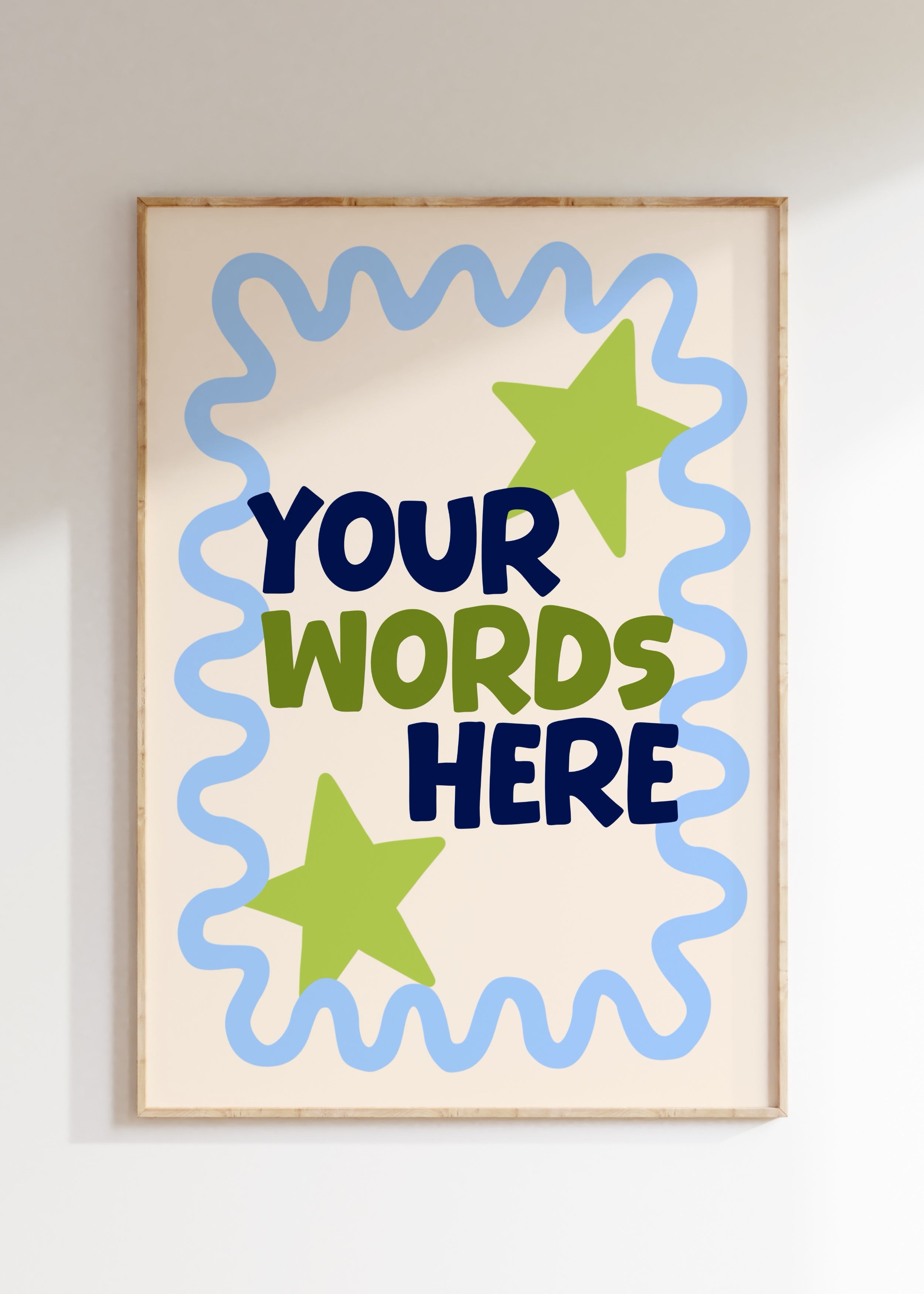 Custom Star Art Print