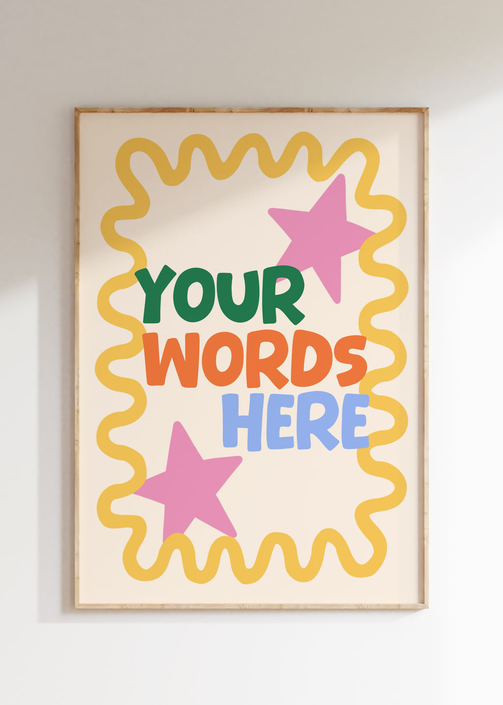 Custom Star Art Print