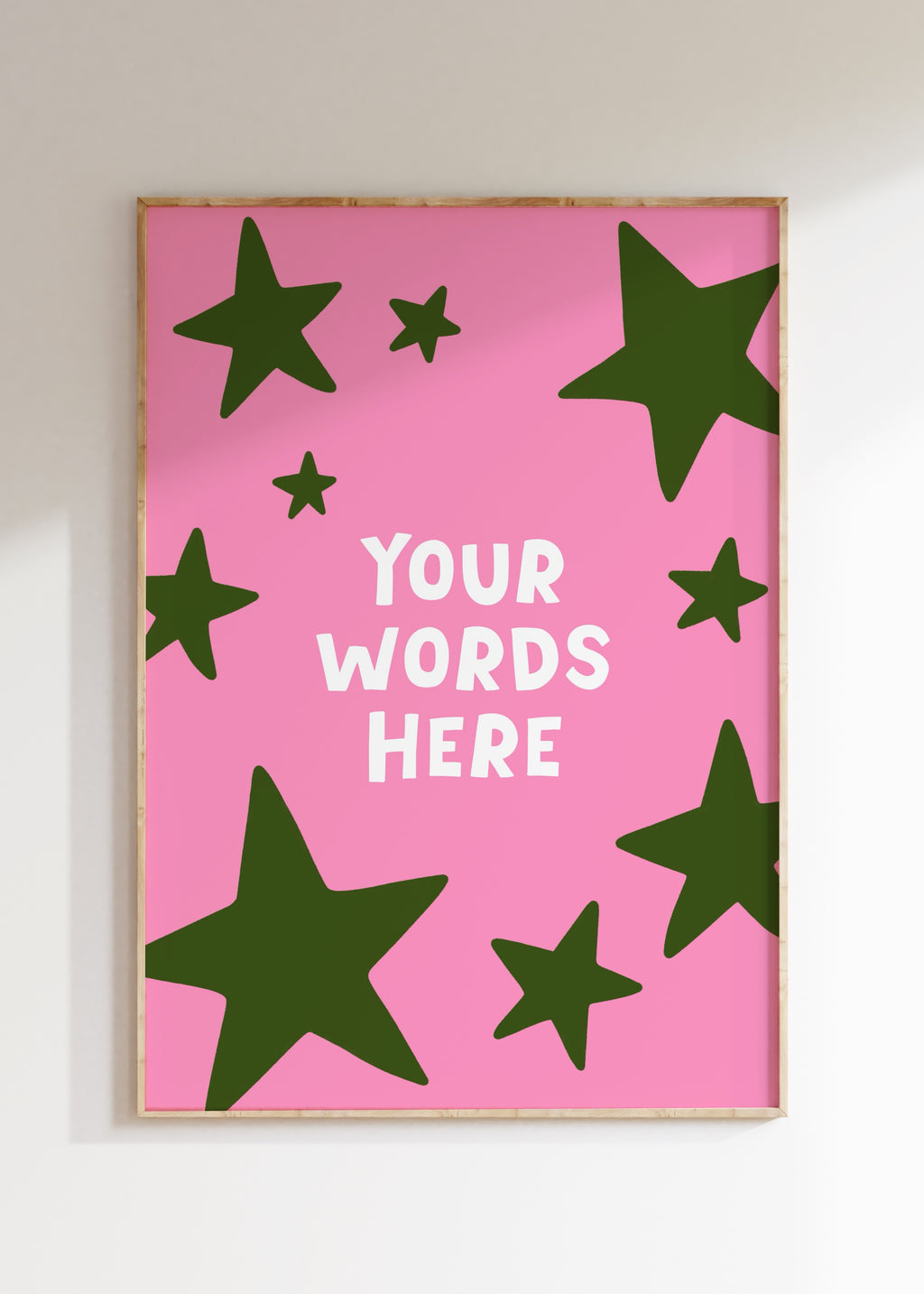Custom Star Art Print