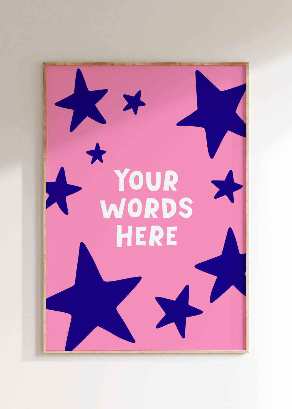 Custom Star Art Print