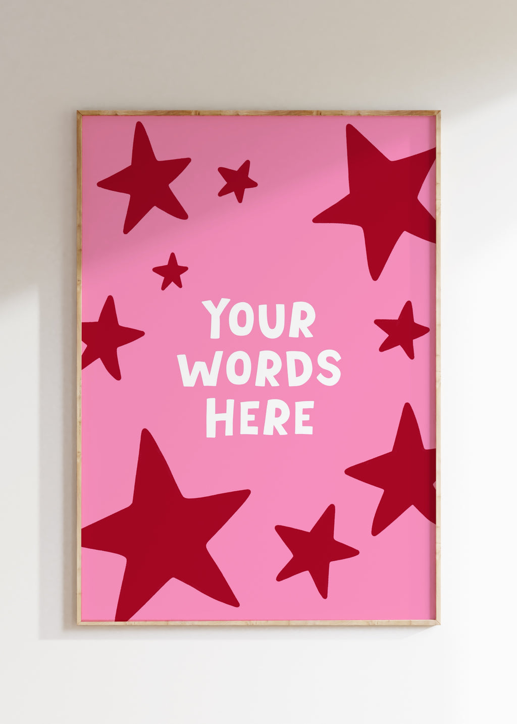 Custom Star Art Print