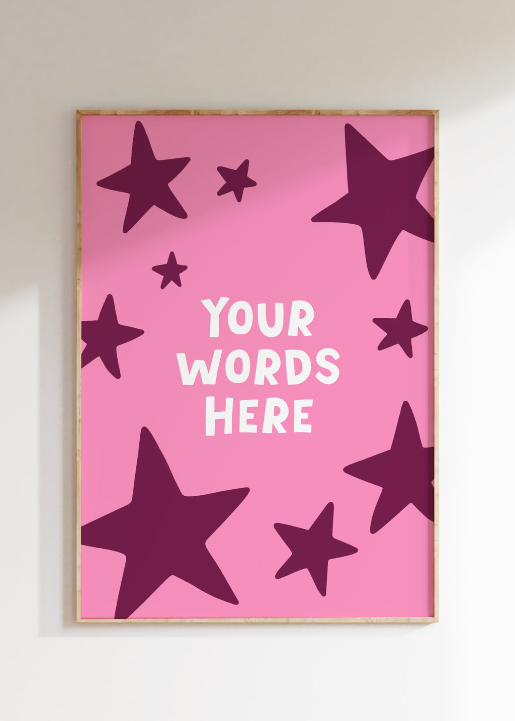 Custom Star Art Print