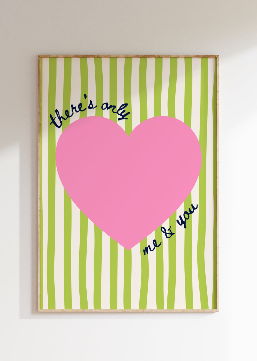 Only Me & You Art Print