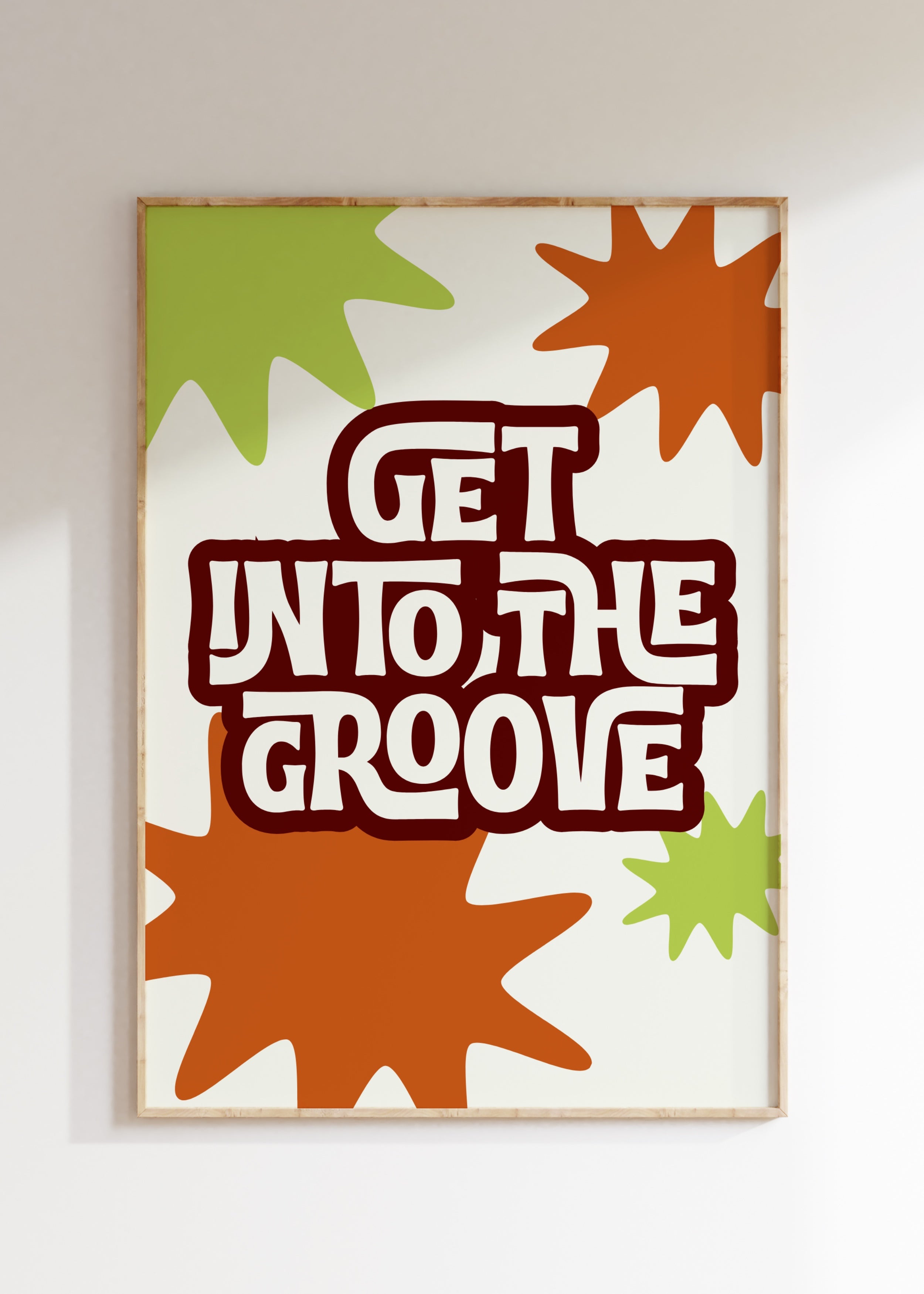 Get Into The Groove Art Print
