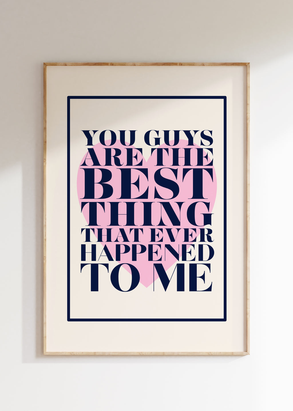 Guys Art Print