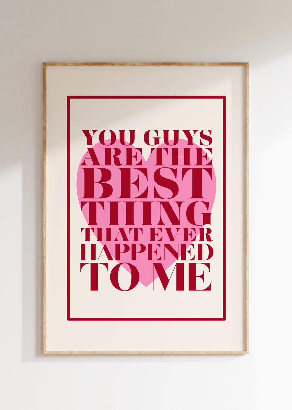 Guys Art Print