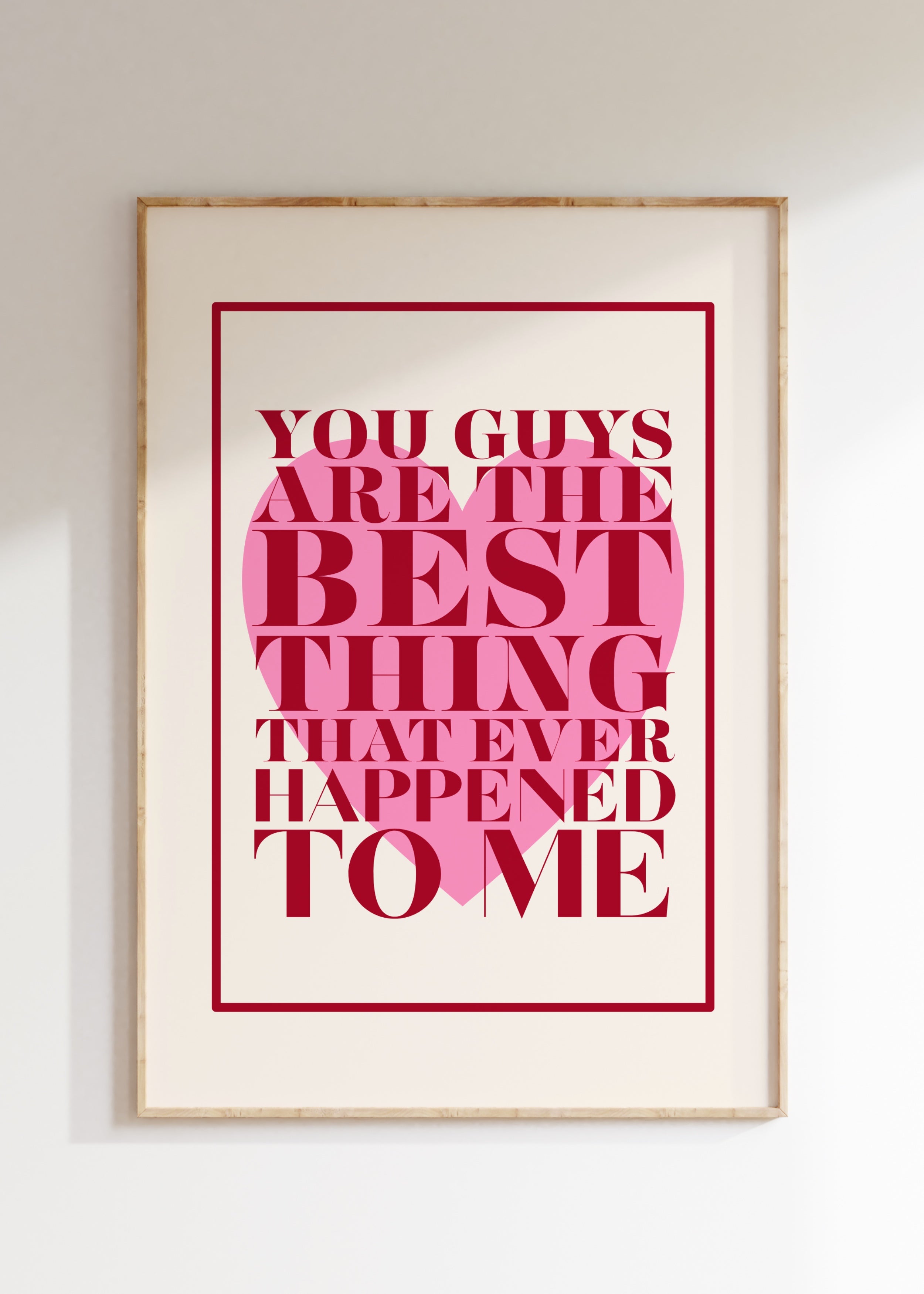 Guys Art Print