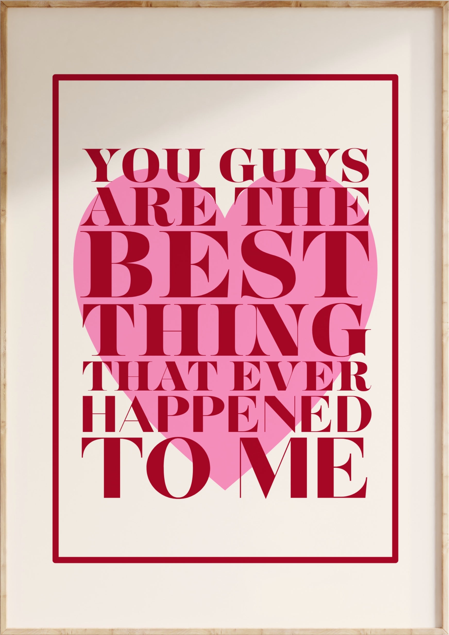 Guys Art Print