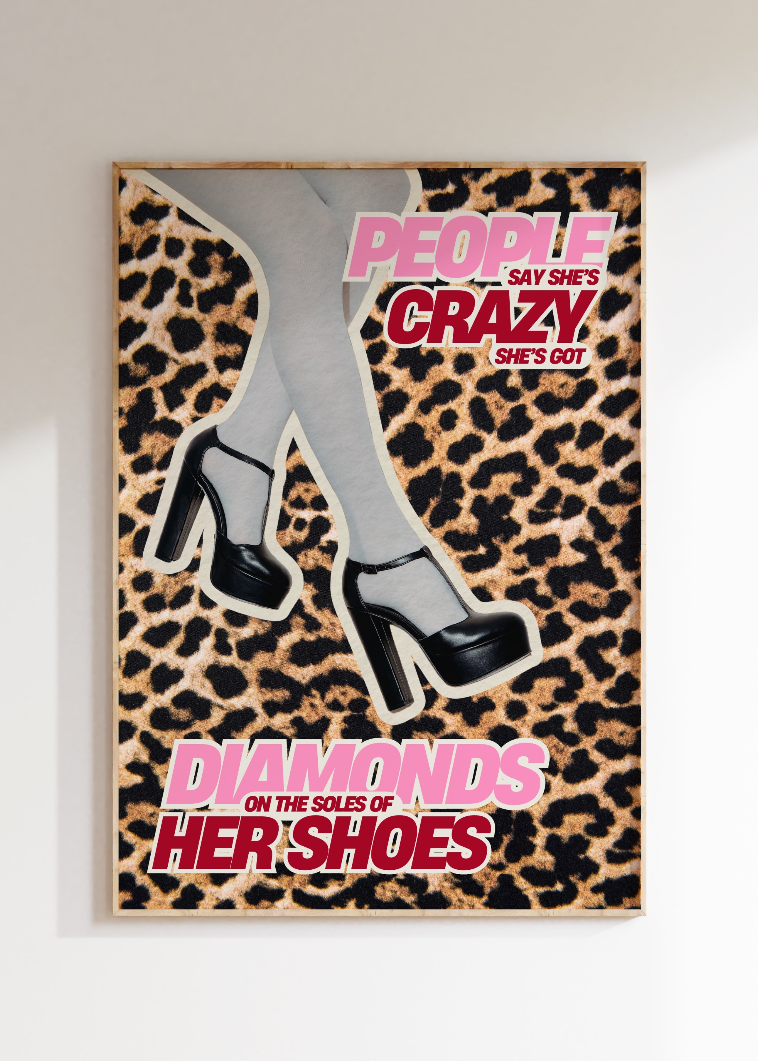 Diamonds On The Soles Of Her Shoes Art Print