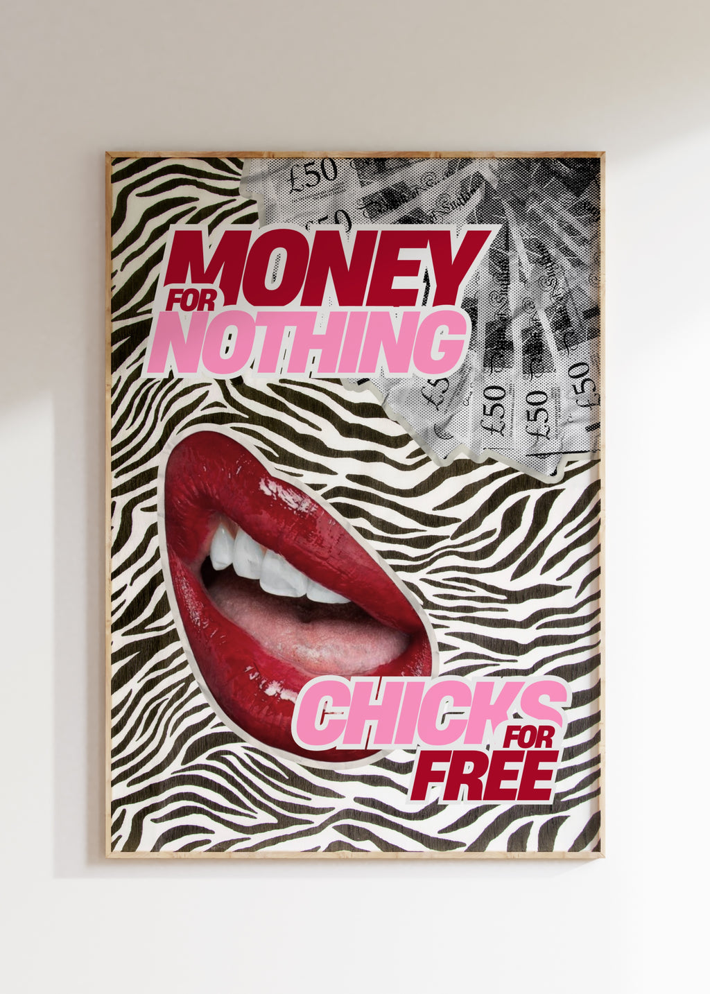 Money For Nothing Art Print