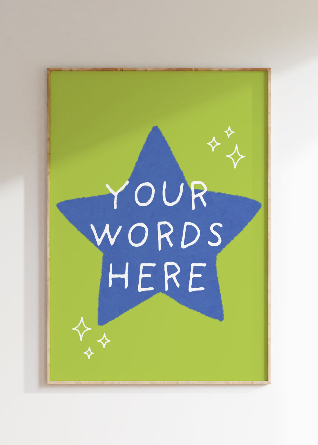 Custom Star Art Print