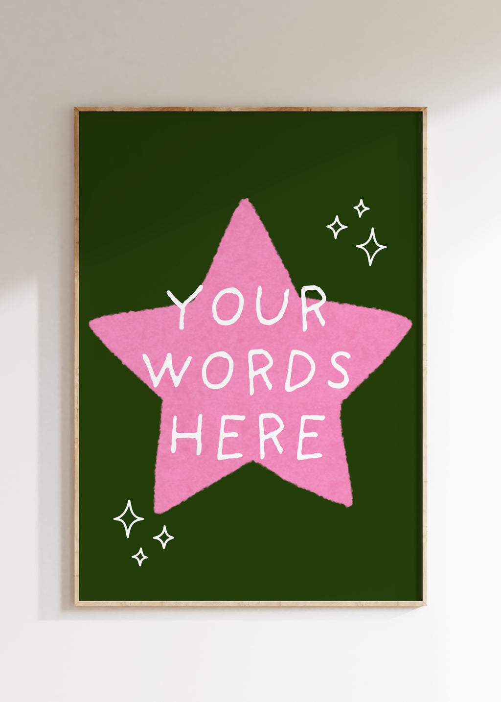 Custom Star Art Print