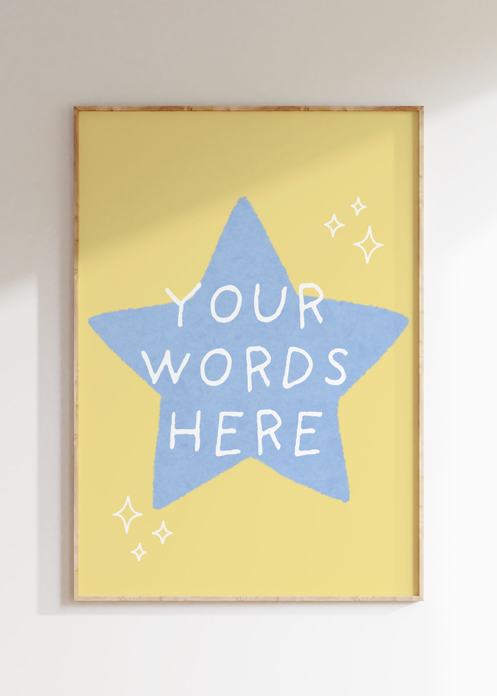 Custom Star Art Print