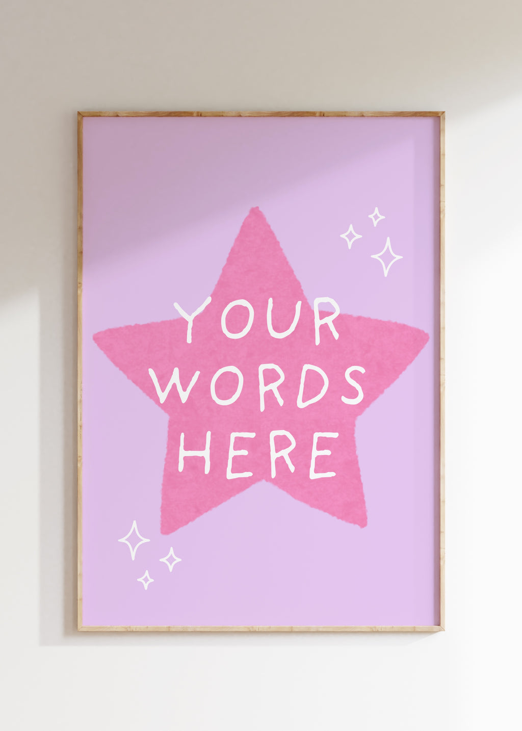 Custom Star Art Print
