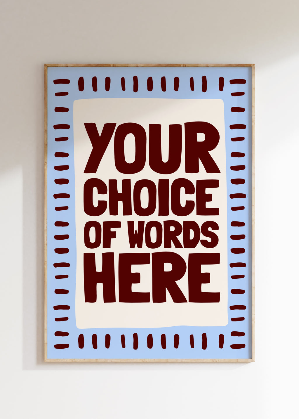 Custom Word Art Print
