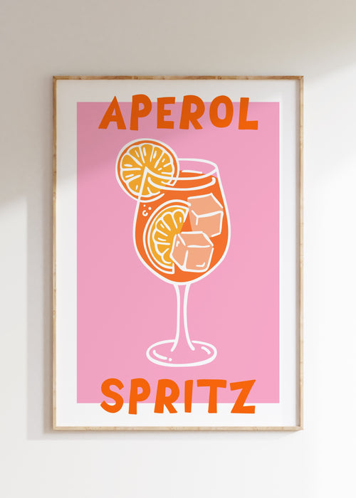 Aperol Spritz Art Print
