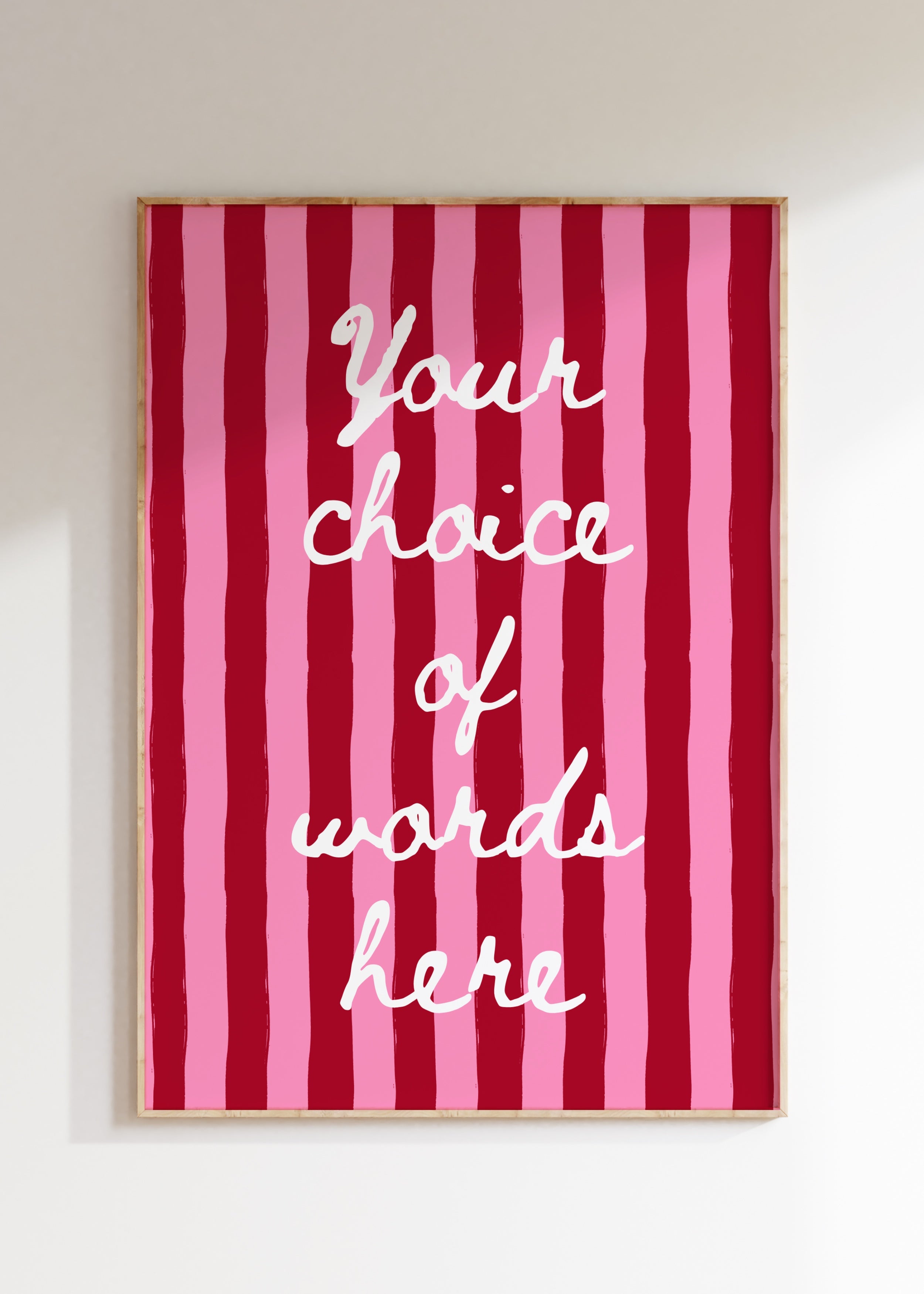 Custom Word Art Print