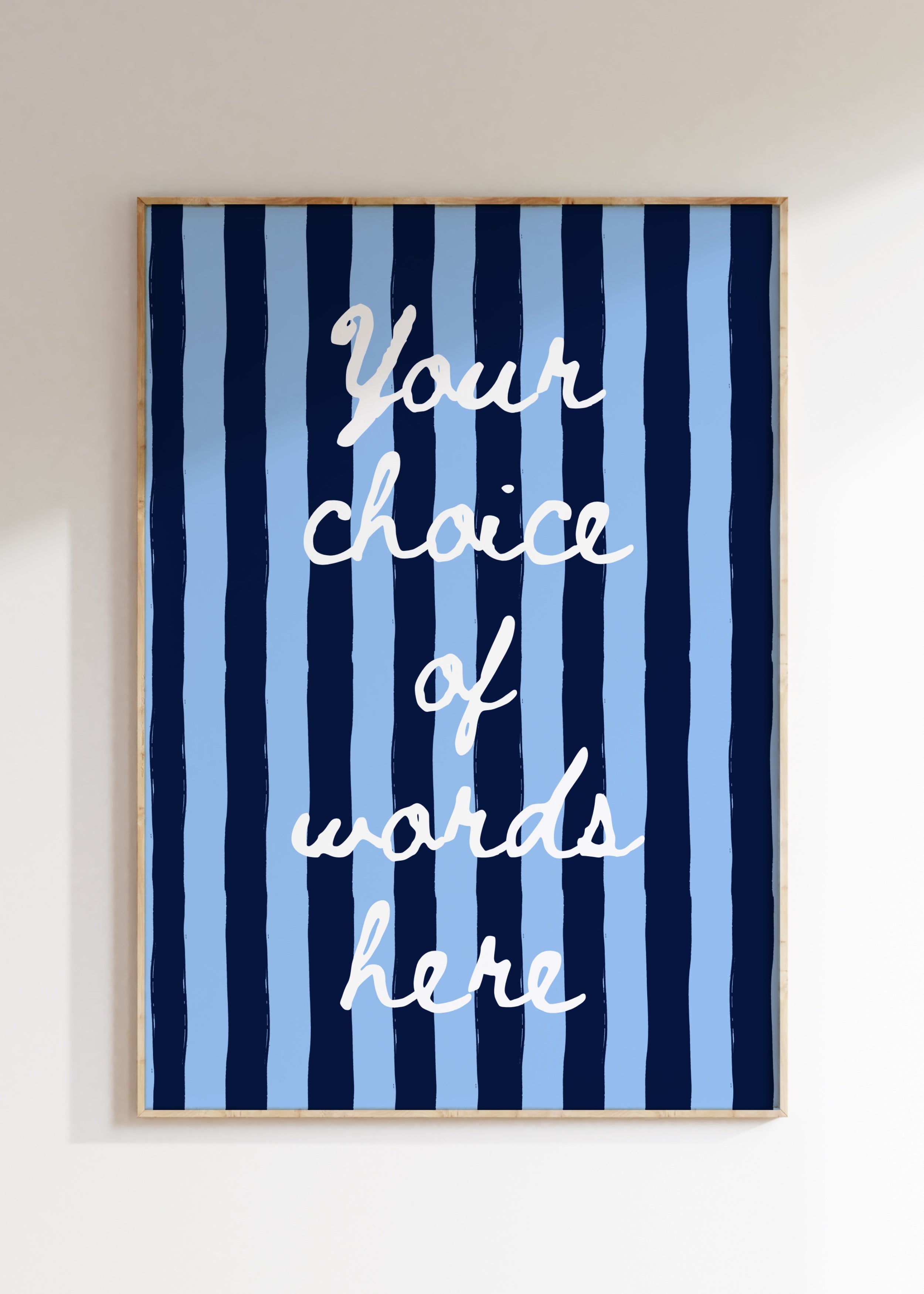 Custom Word Art Print