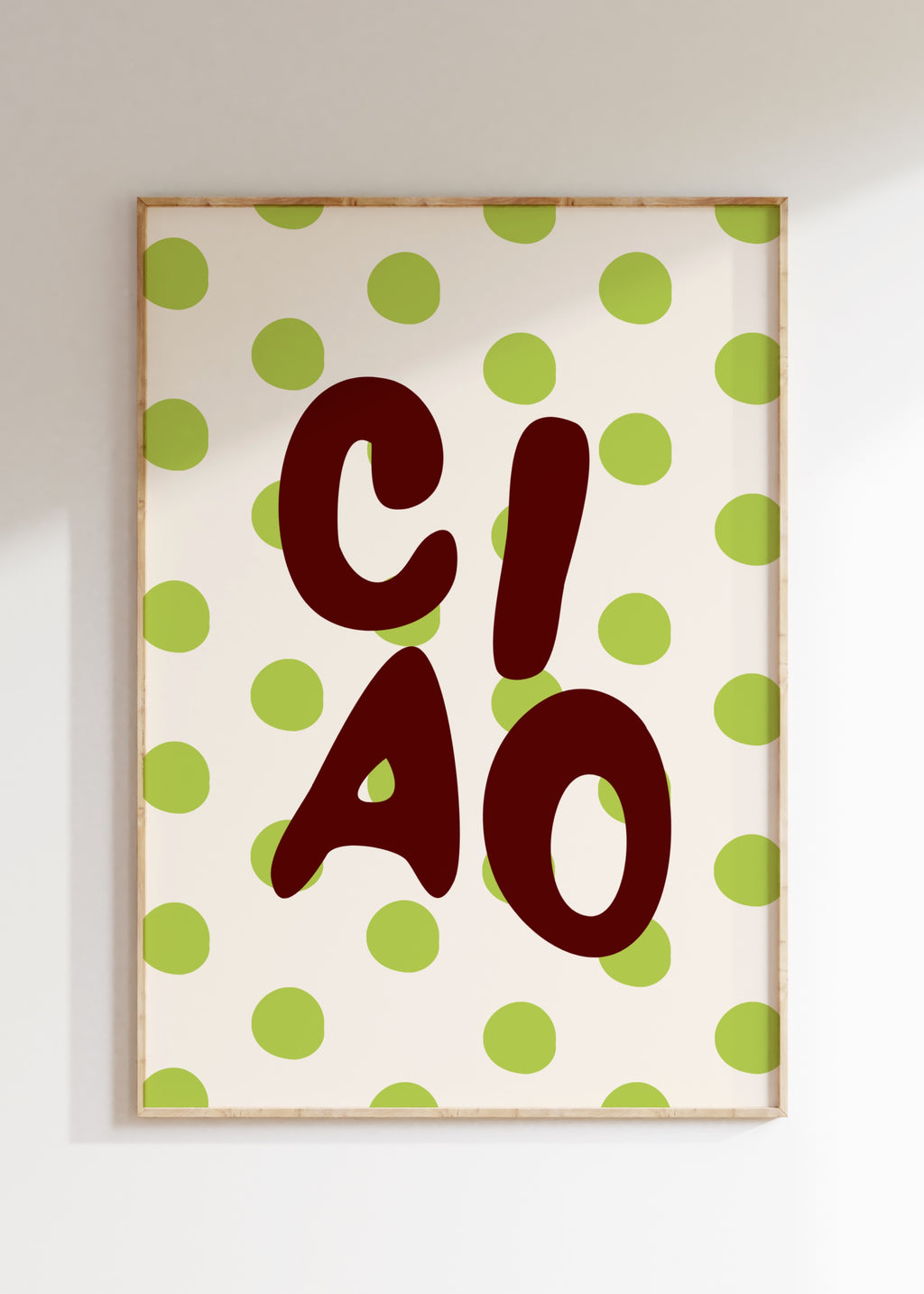 Ciao Art Print