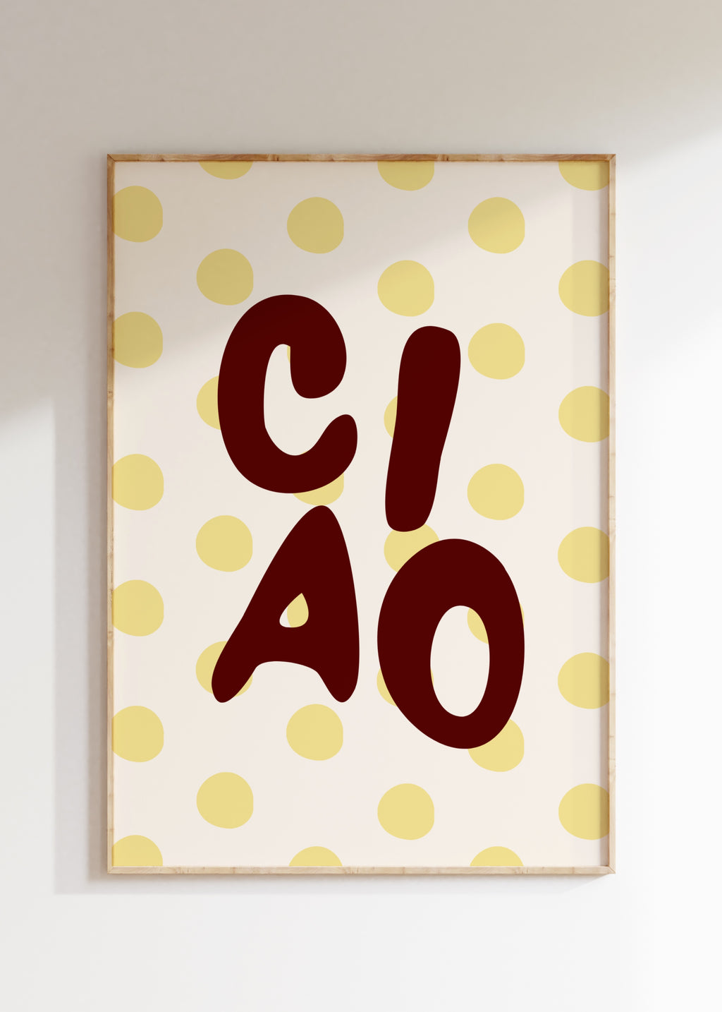 Ciao Art Print
