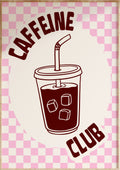 Caffeine Club Art Print