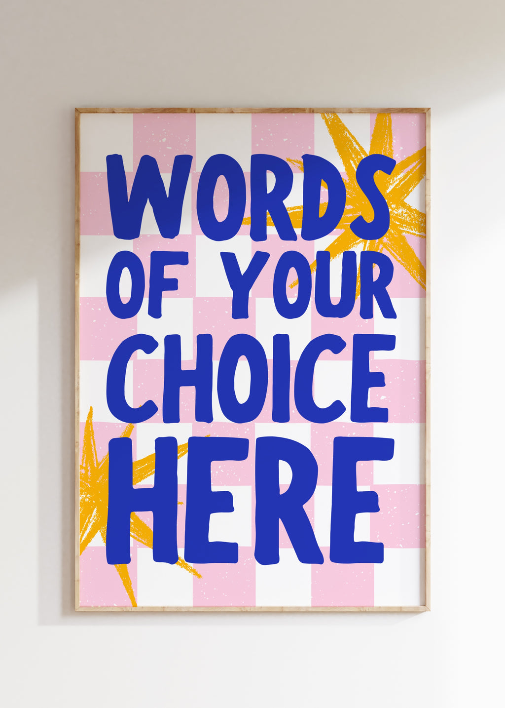 Custom Word Art Print