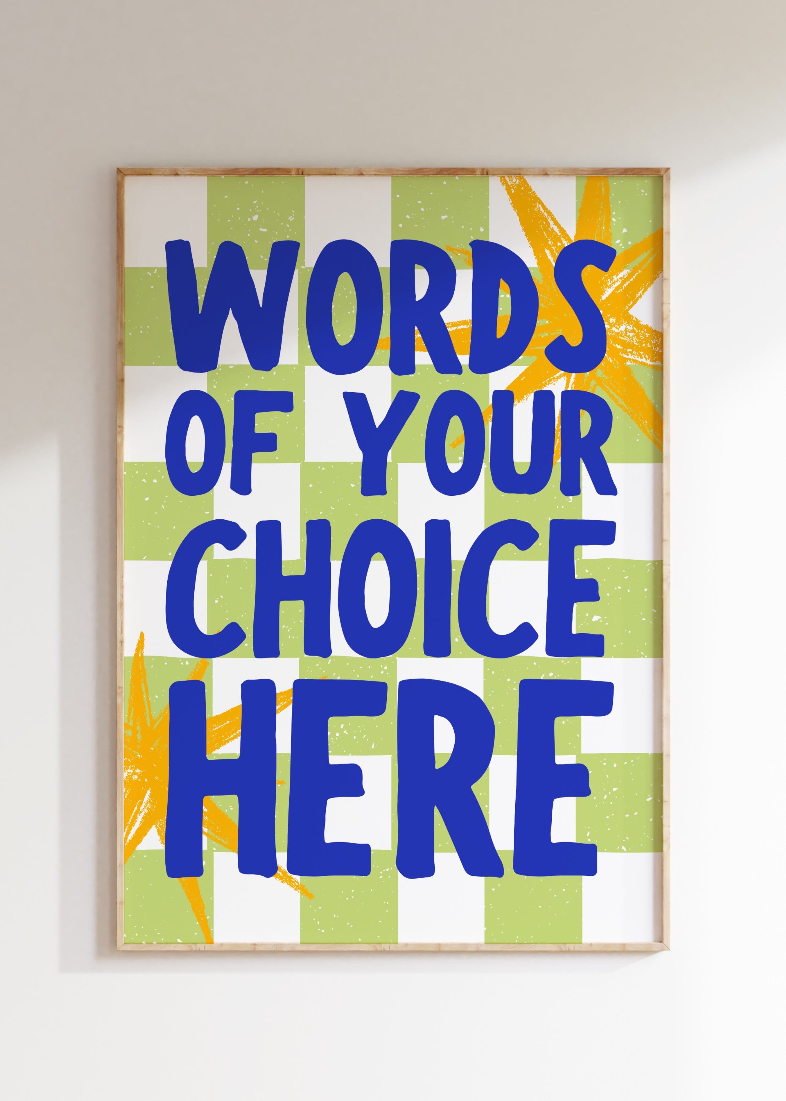 Custom Word Art Print