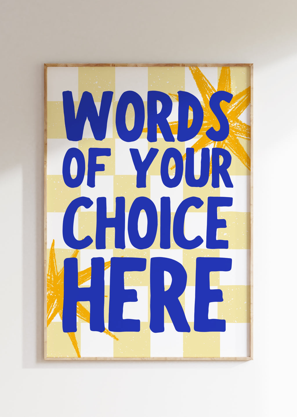 Custom Word Art Print