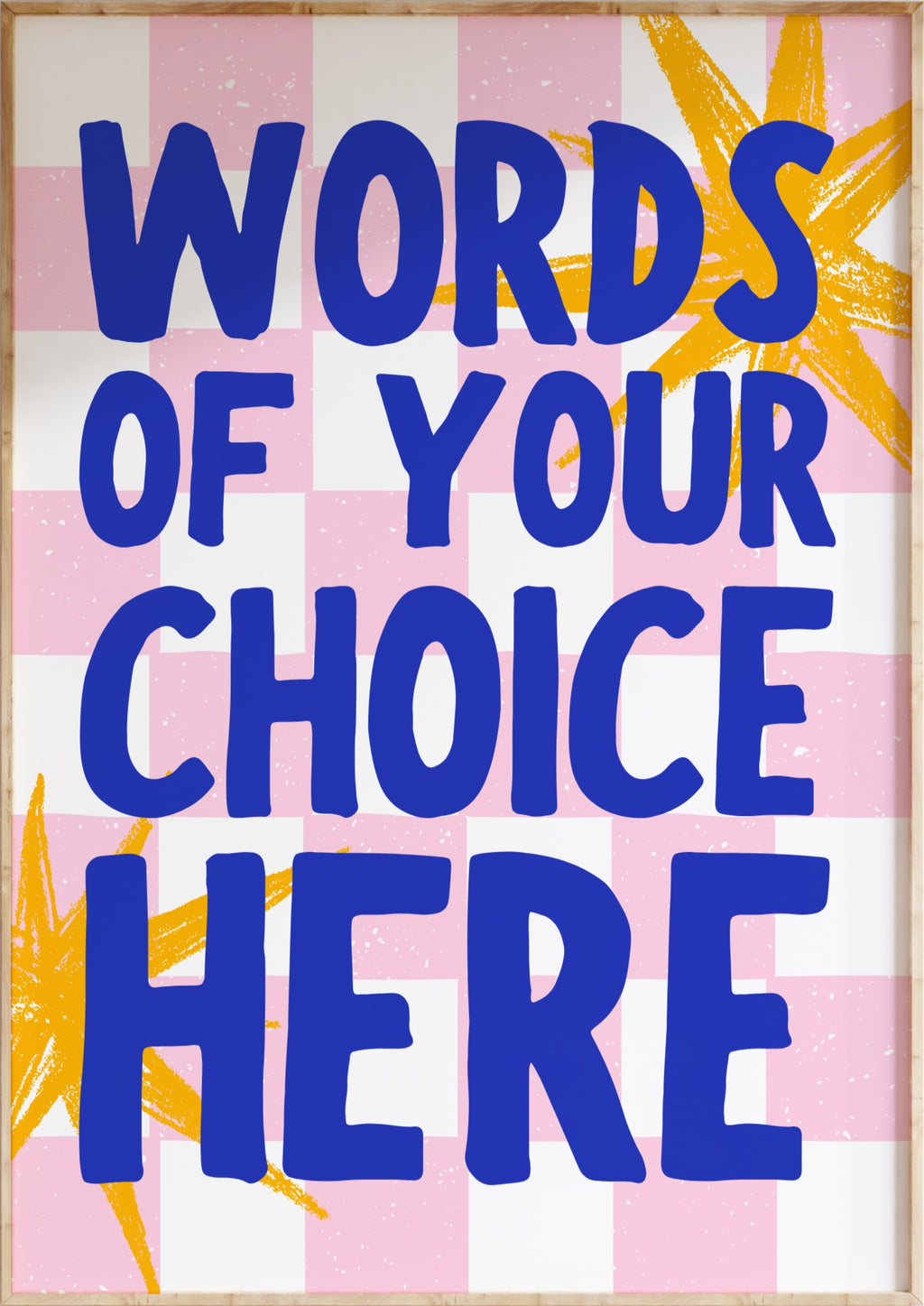 Custom Word Art Print
