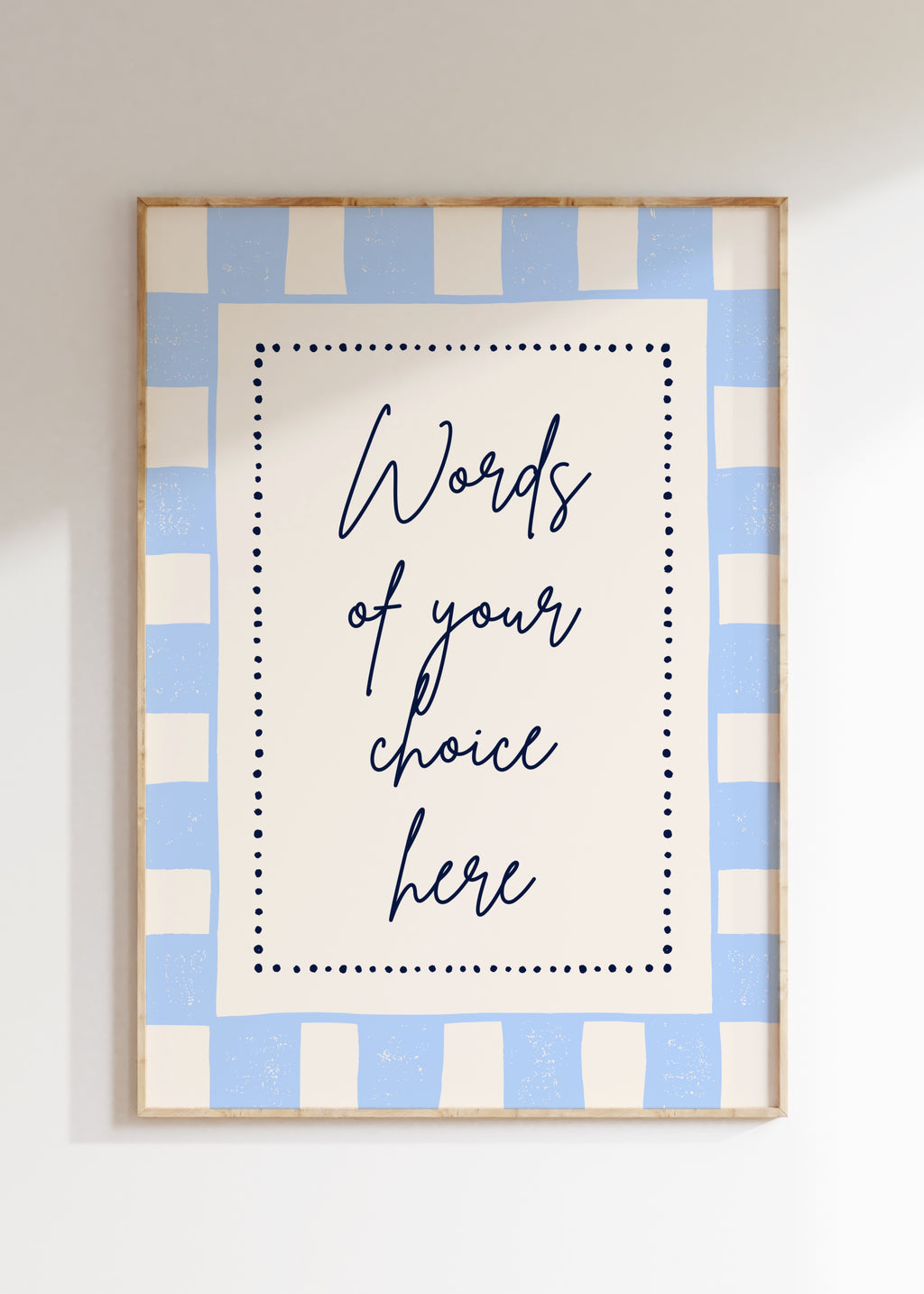 Custom Word Art Print