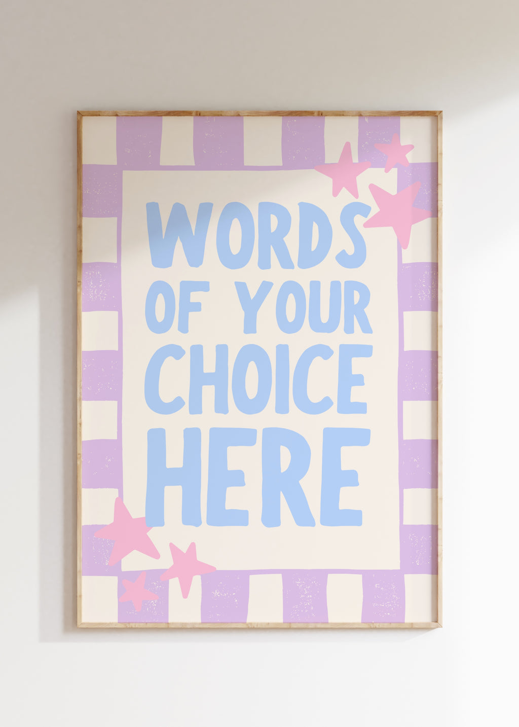 Custom Word Art Print