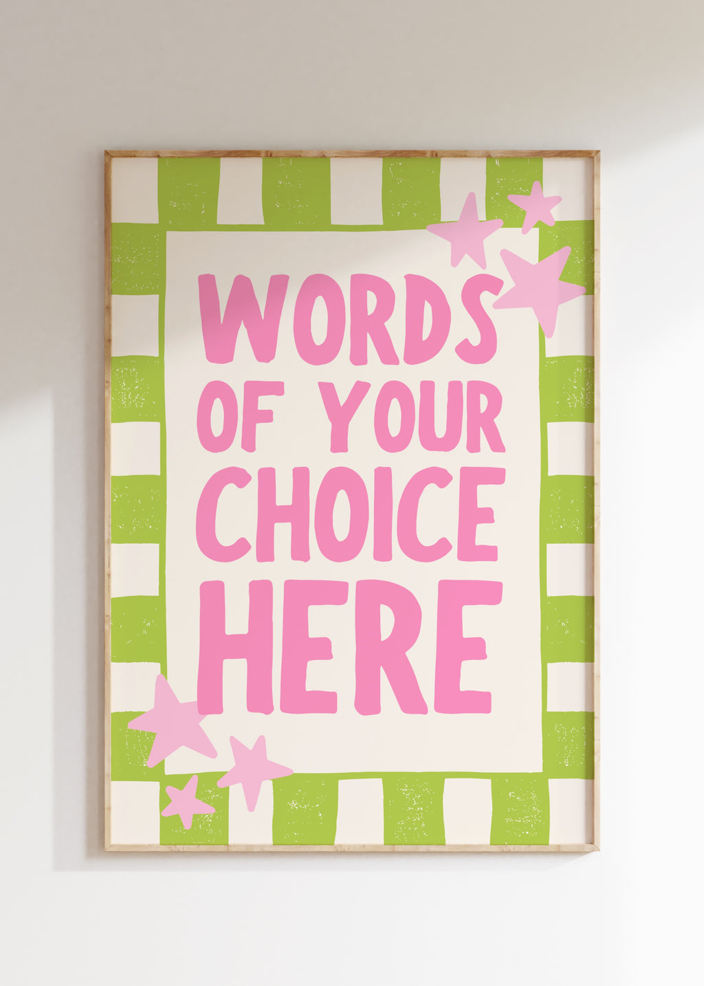 Custom Word Art Print