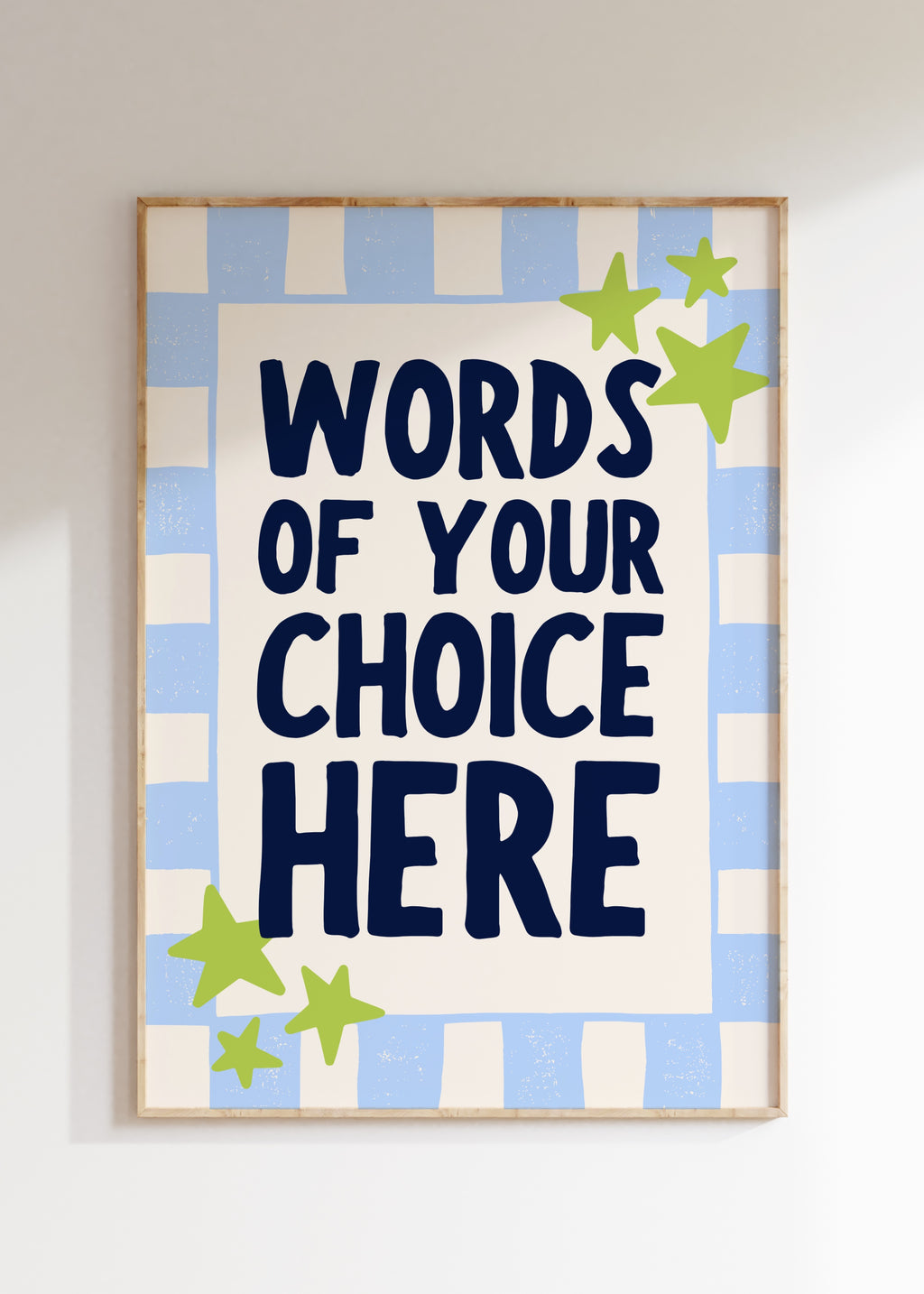 Custom Word Art Print